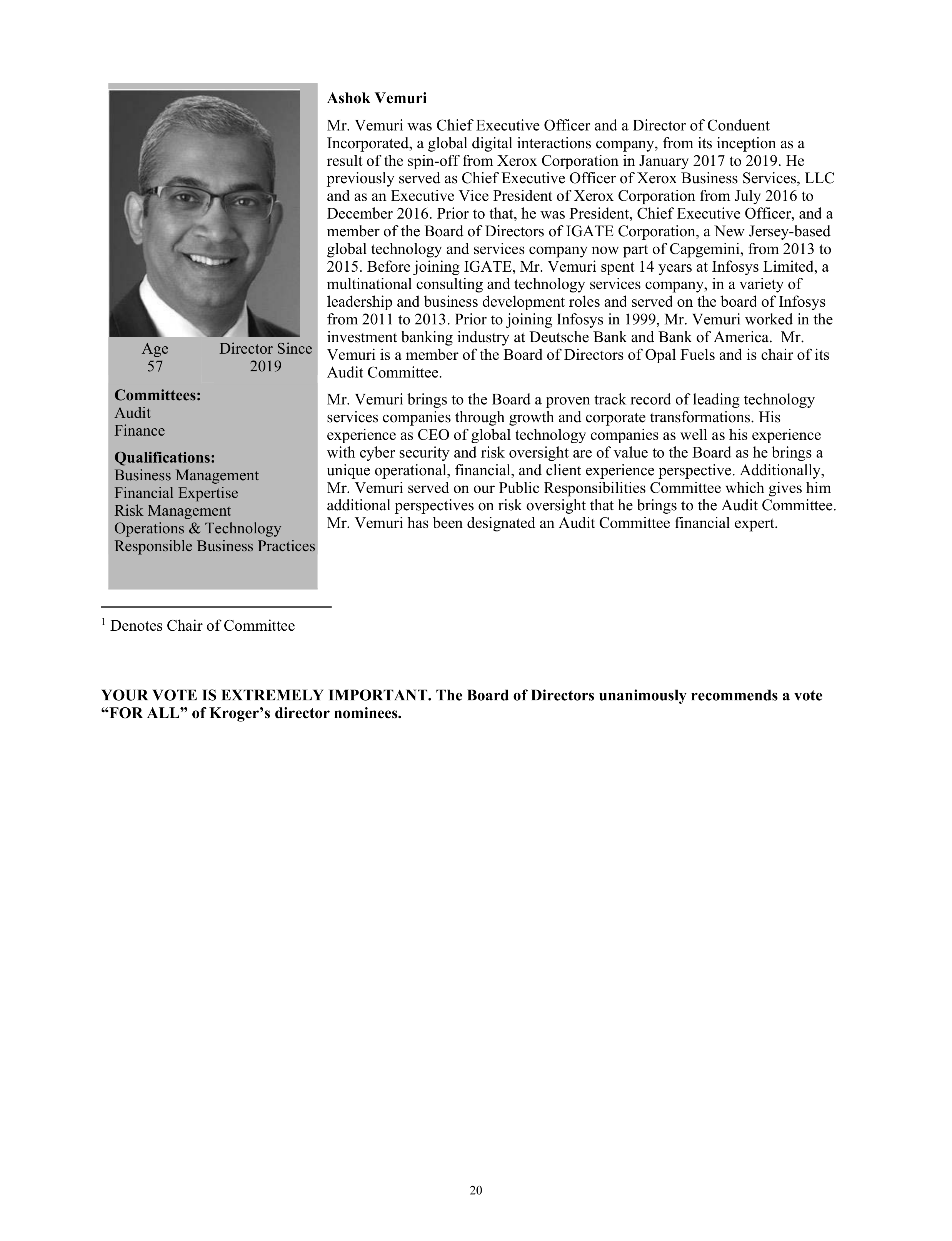Kroger Annual Report — page 22
