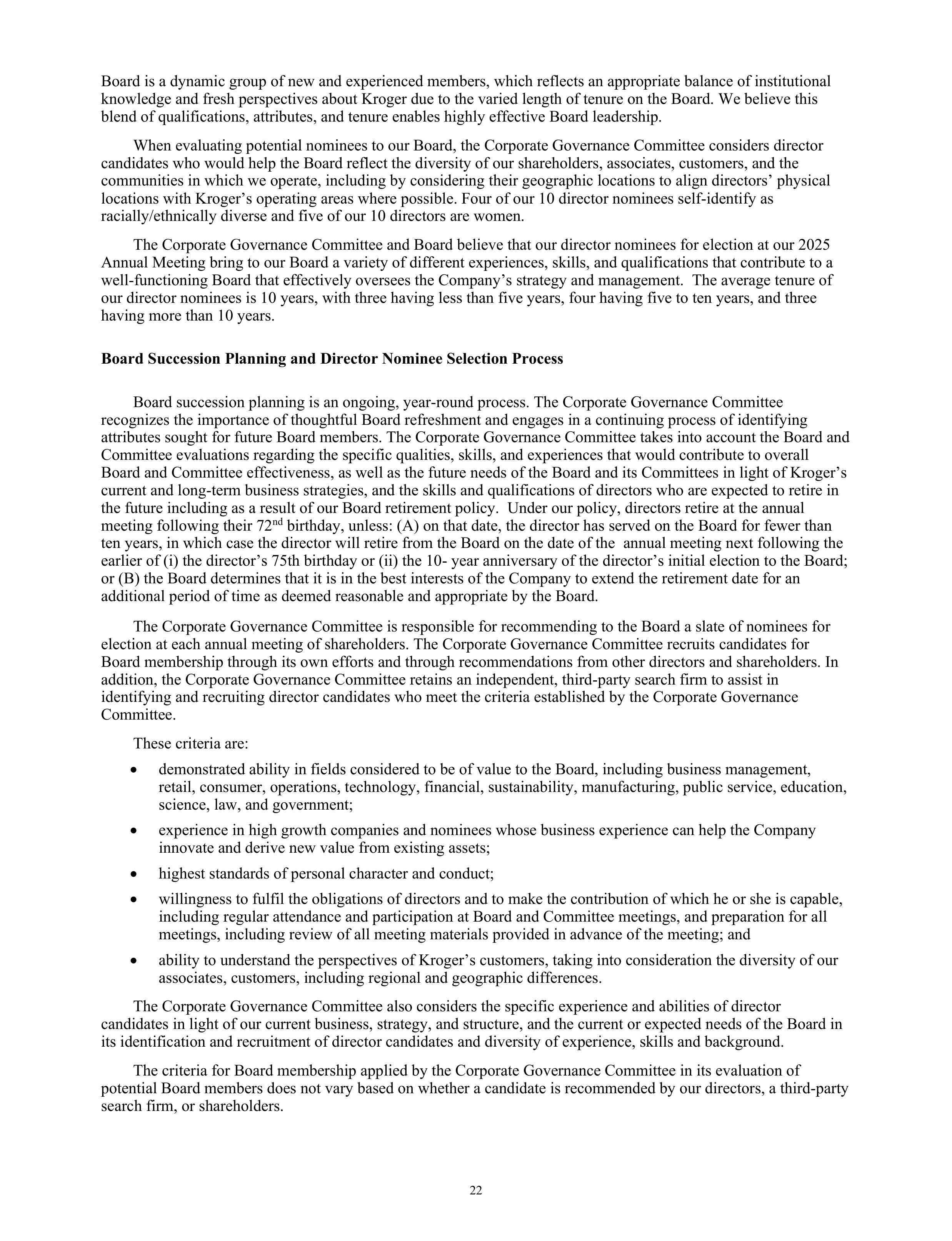 Kroger Annual Report — page 24