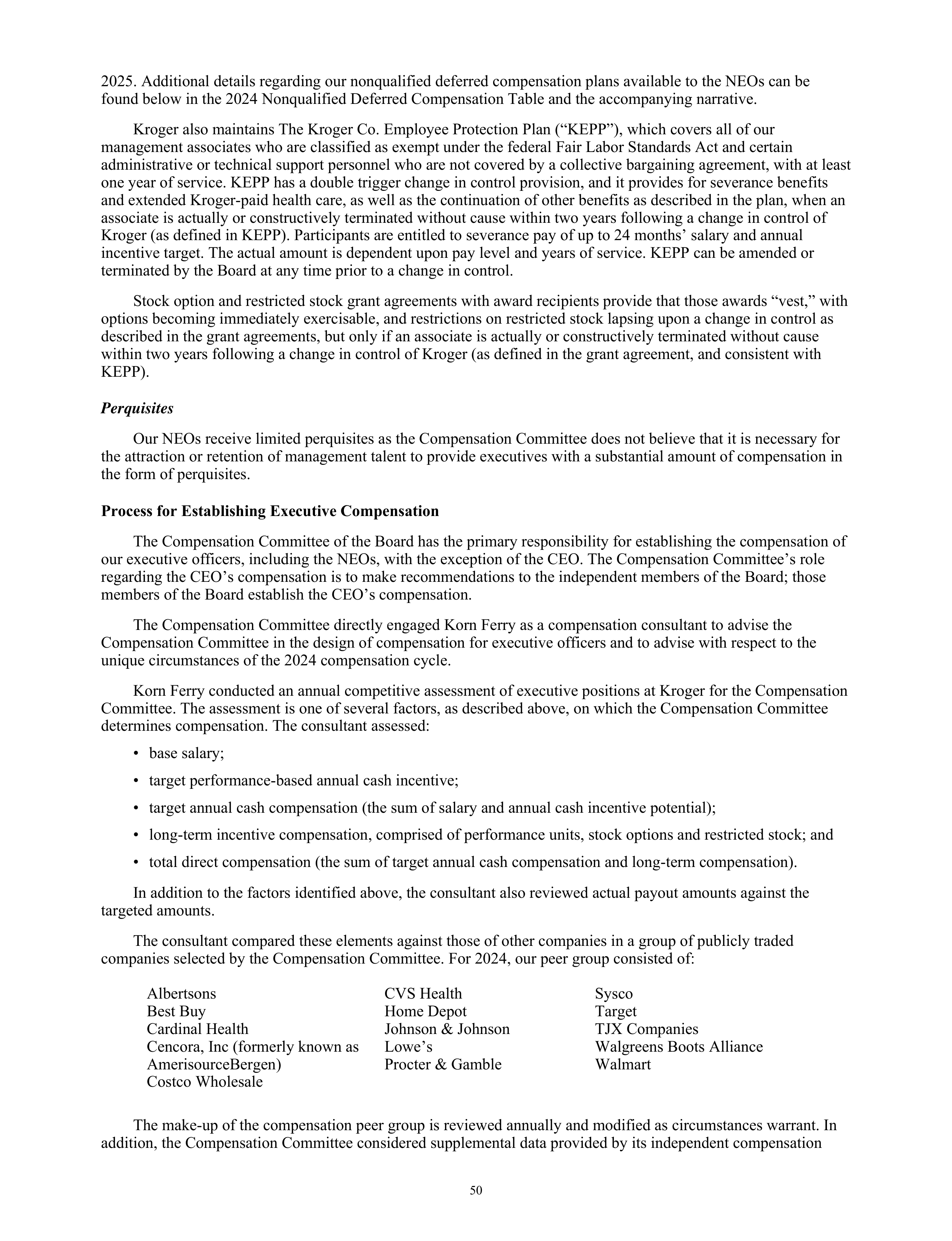 Kroger Annual Report — page 52