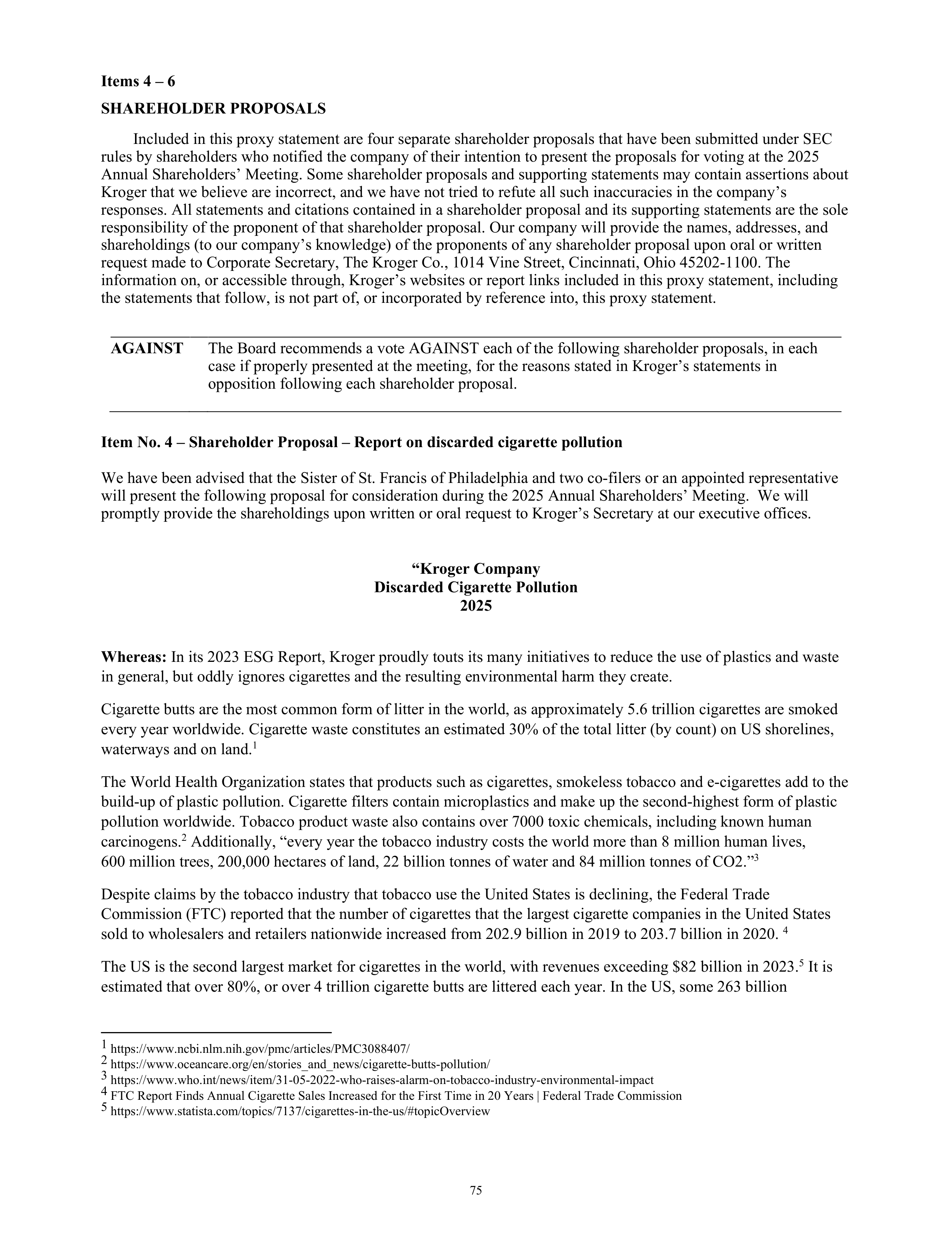 Kroger Annual Report — page 77