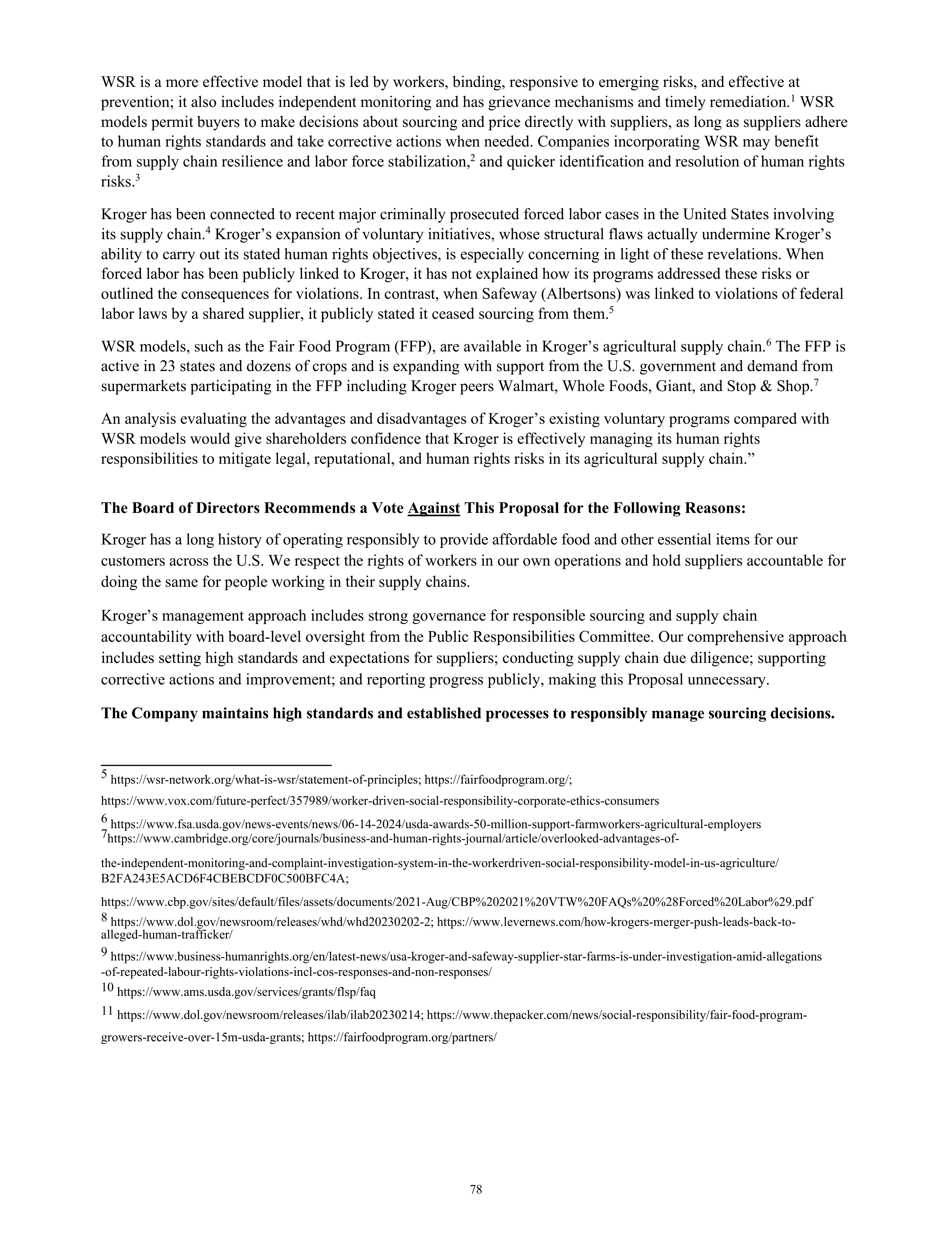 Kroger Annual Report — page 80
