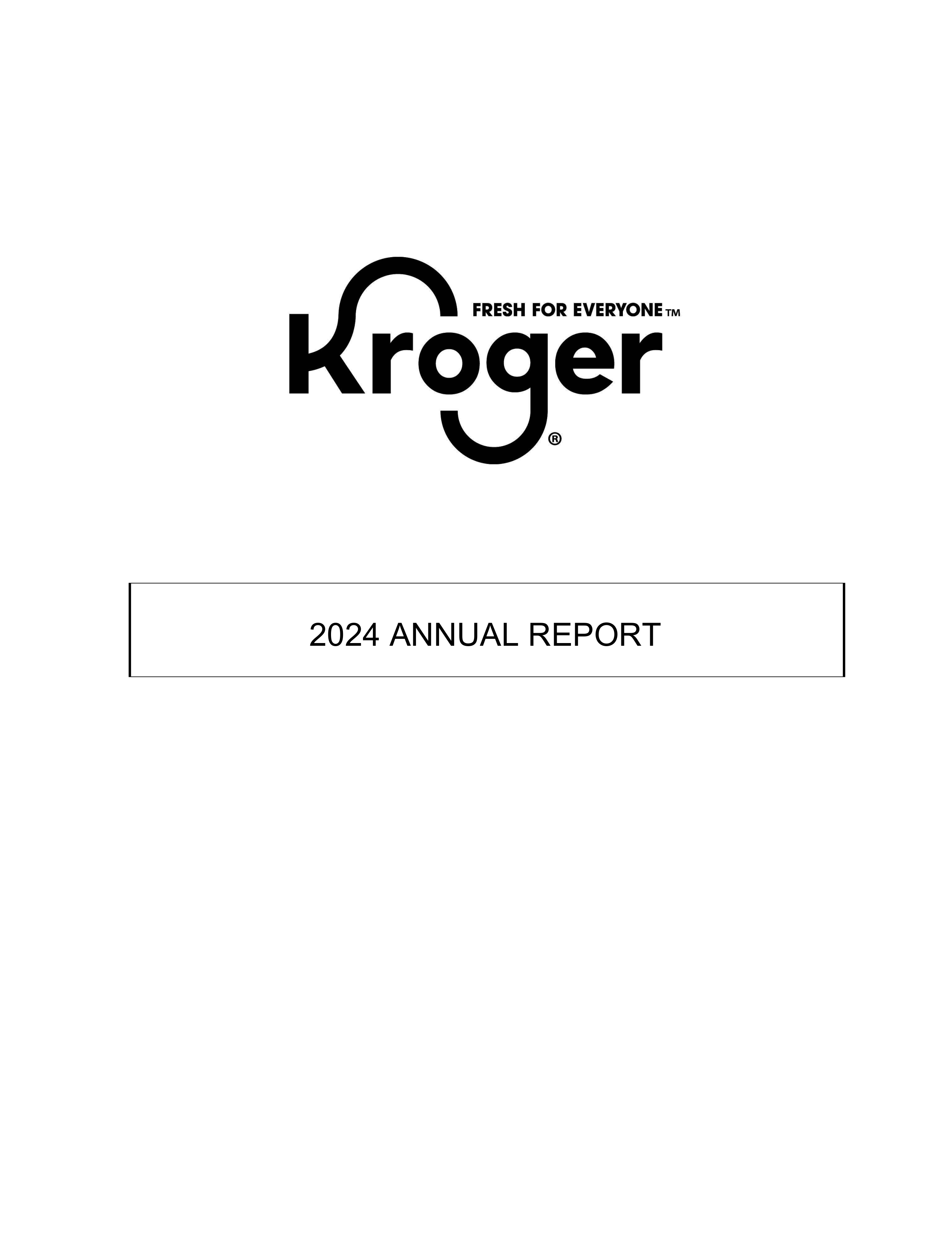 Kroger Annual Report — page 91