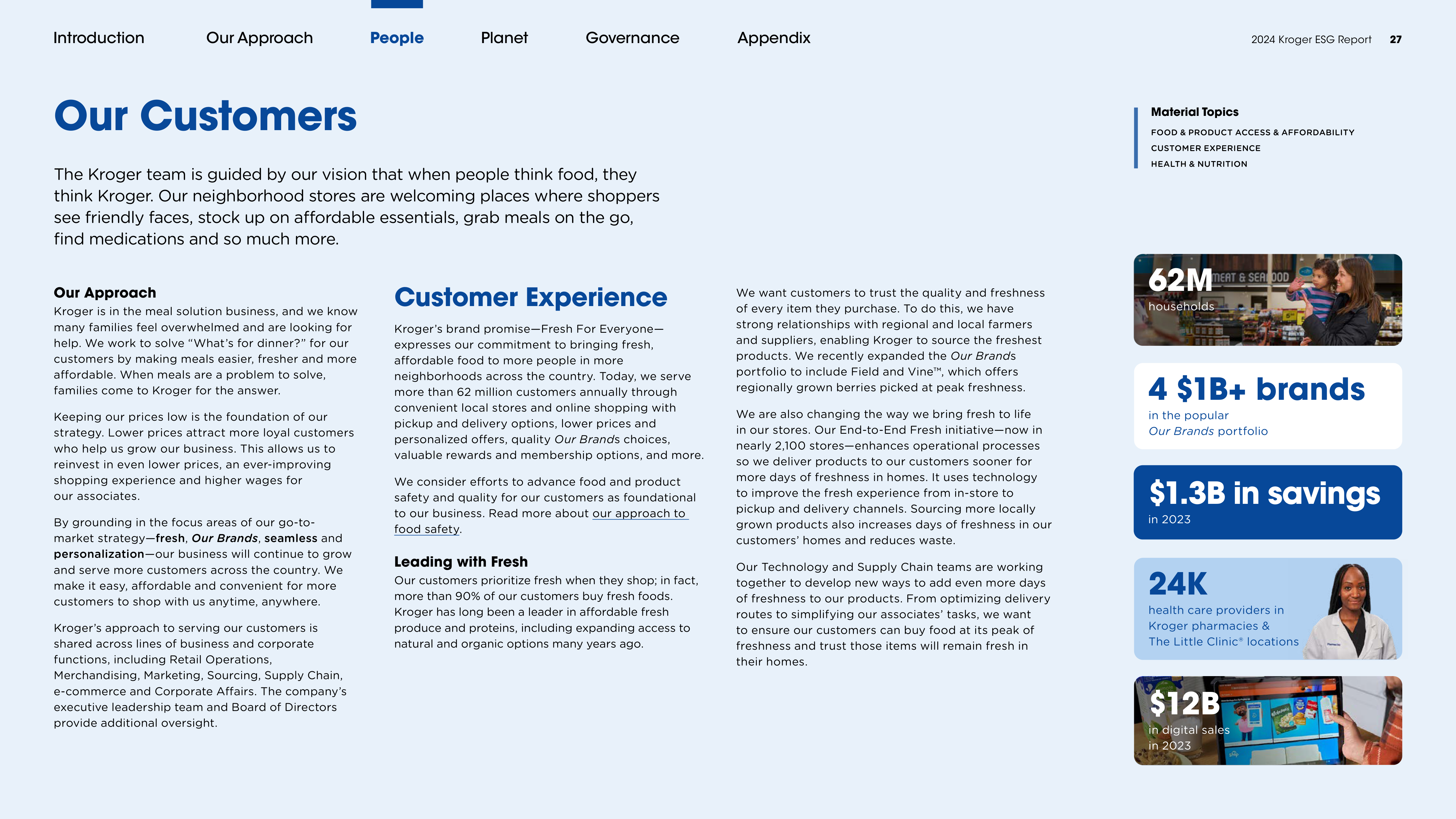 Kroger ESG Report — page 27