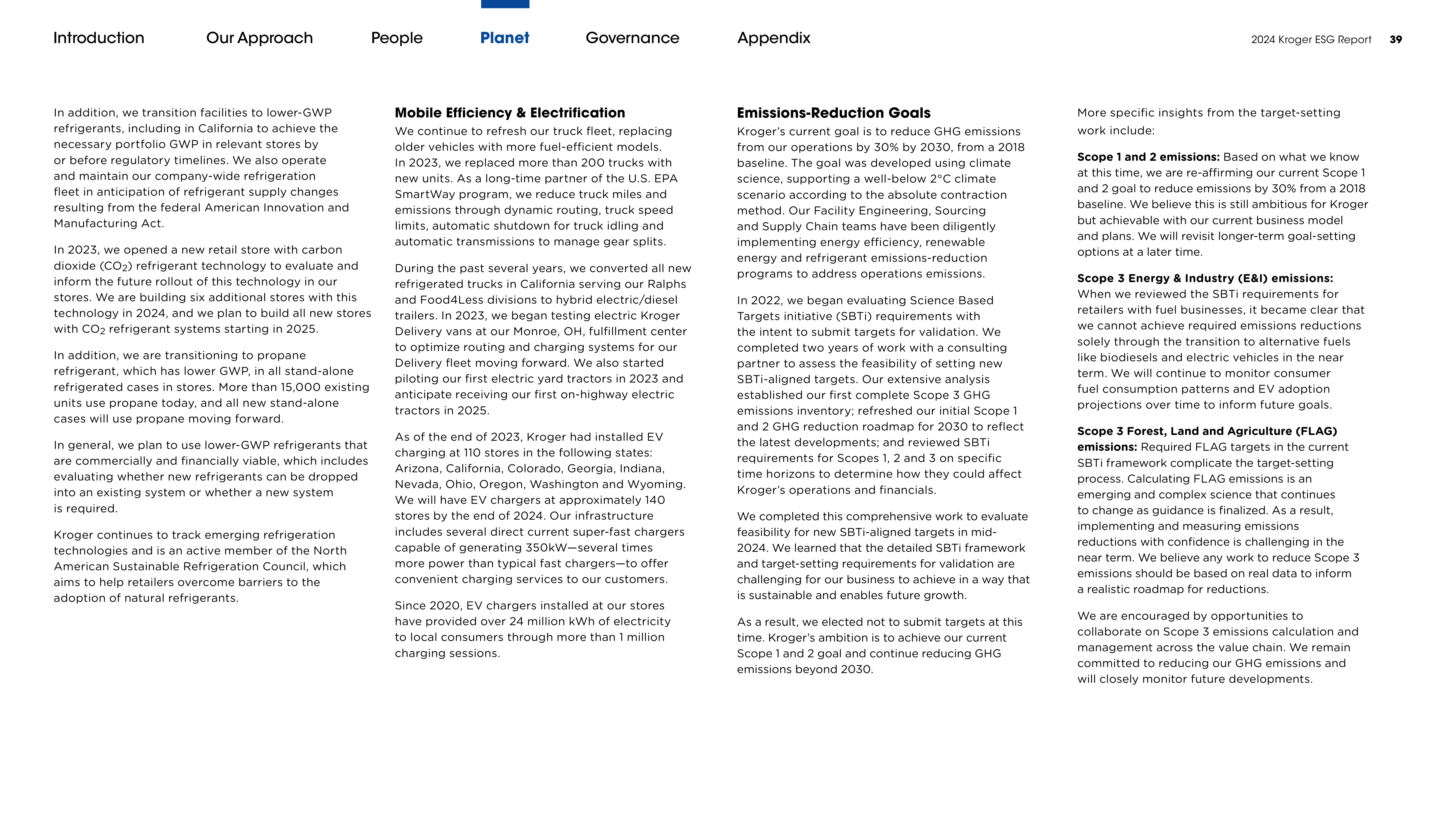 Kroger ESG Report — page 39