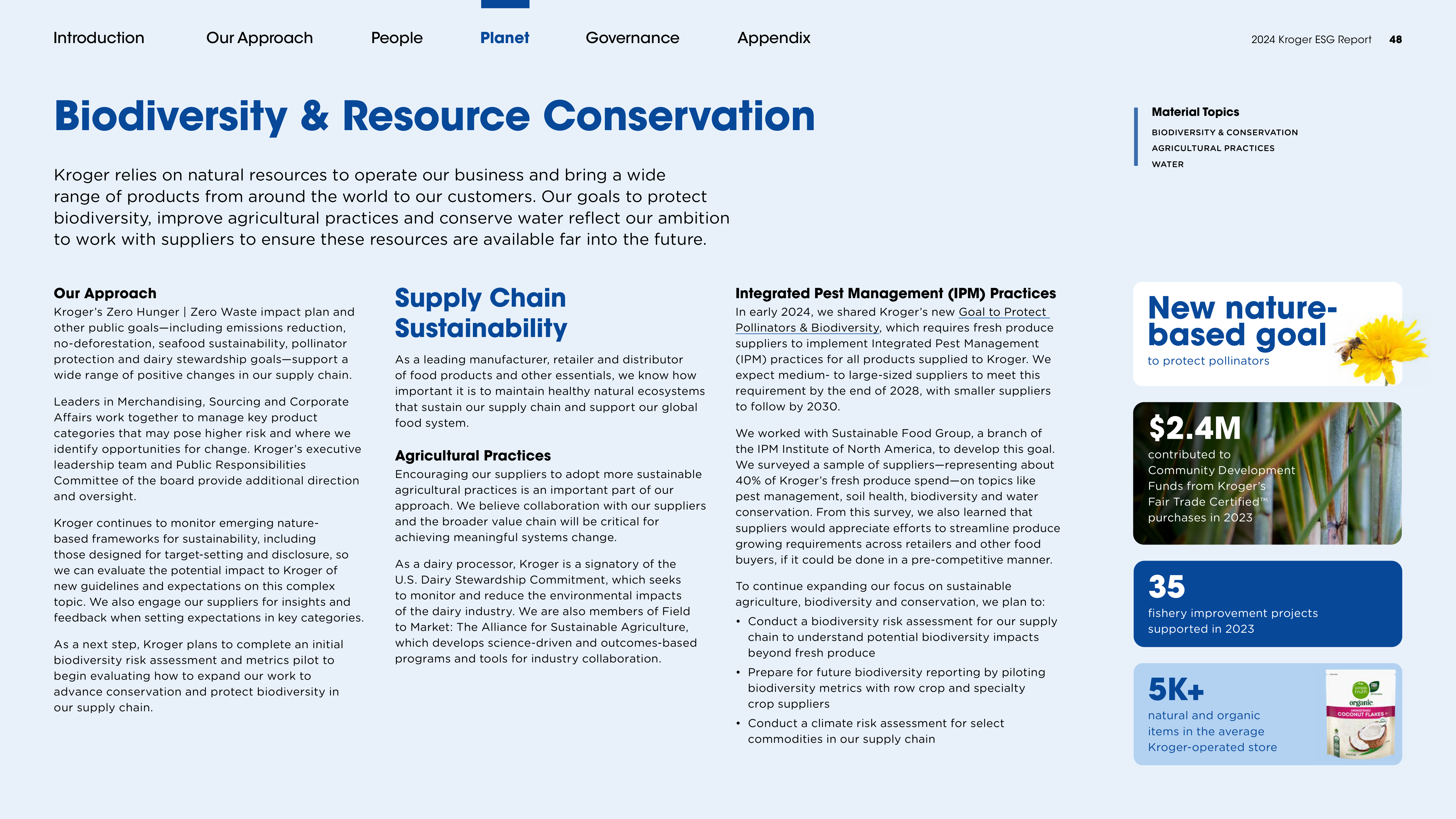 Kroger ESG Report — page 48