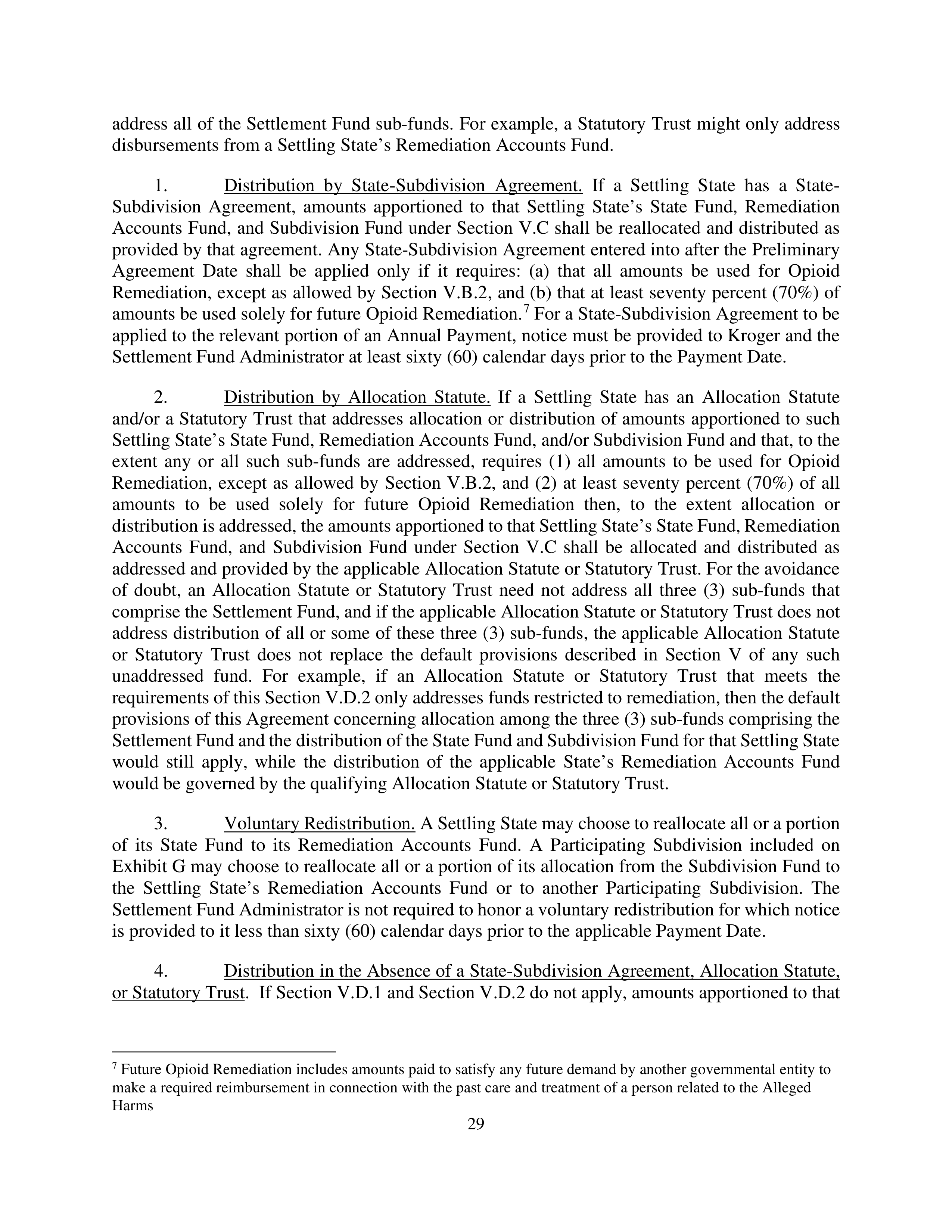 Kroger Multistate Settlement Agreement — page 28