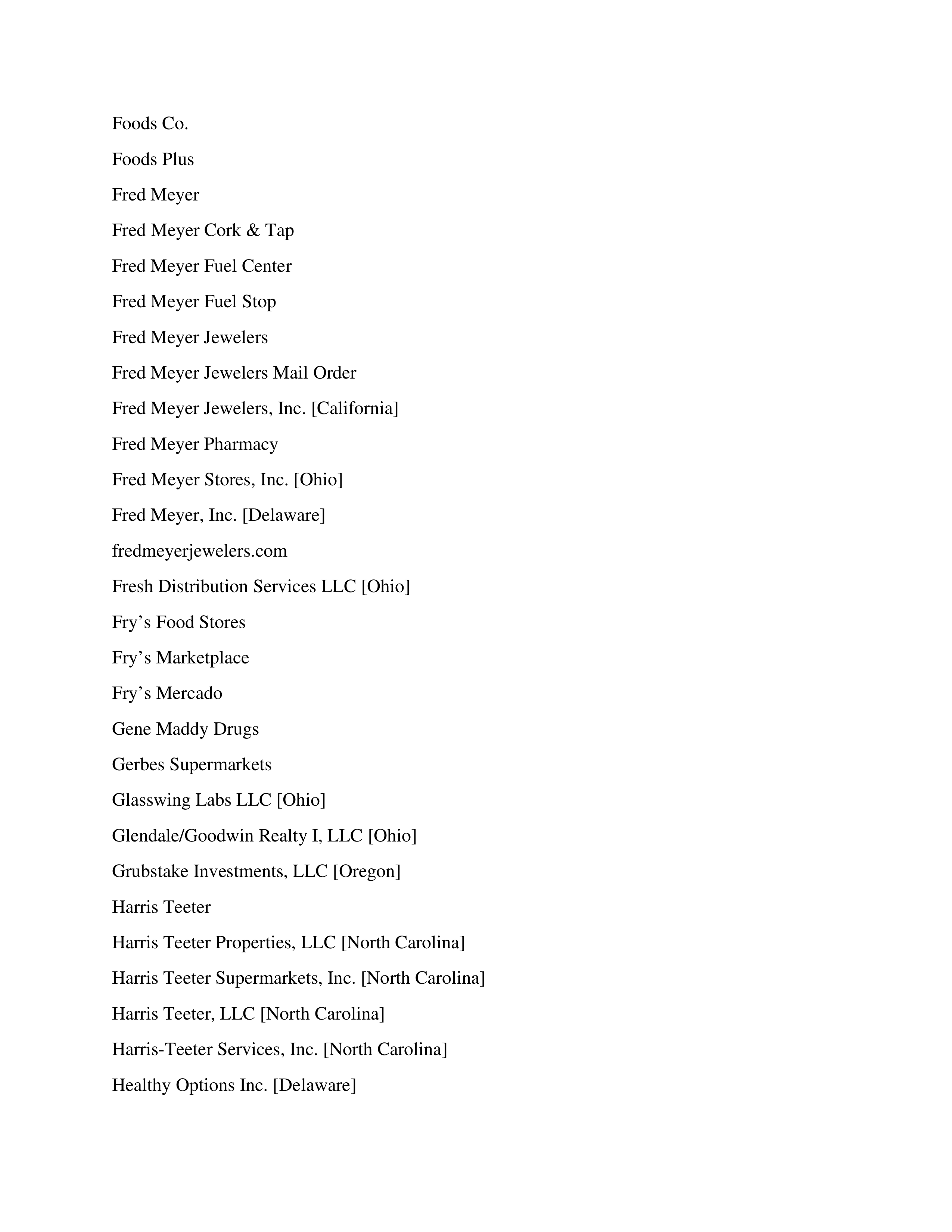Kroger Multistate Settlement Agreement — page 341