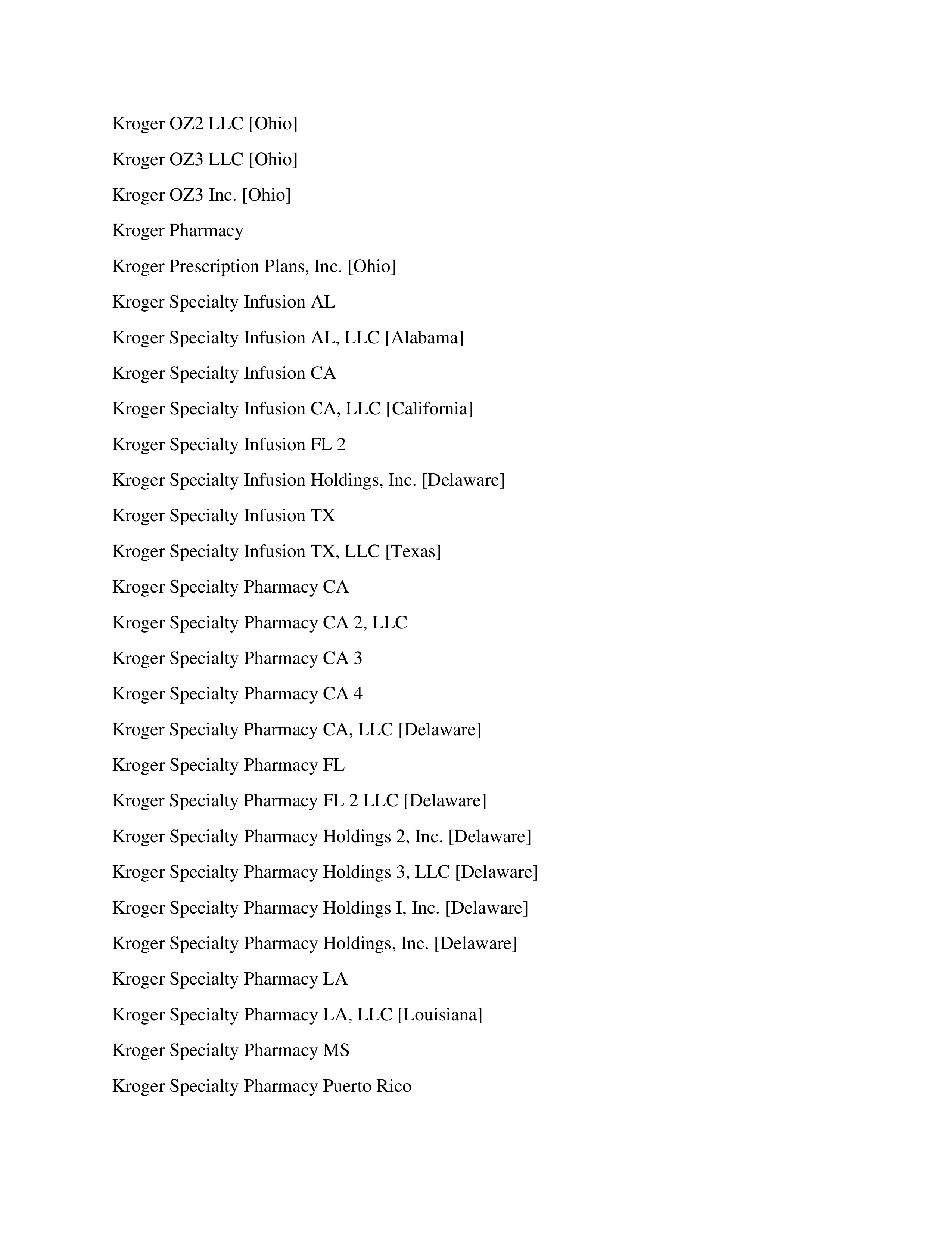 Kroger Multistate Settlement Agreement — page 345