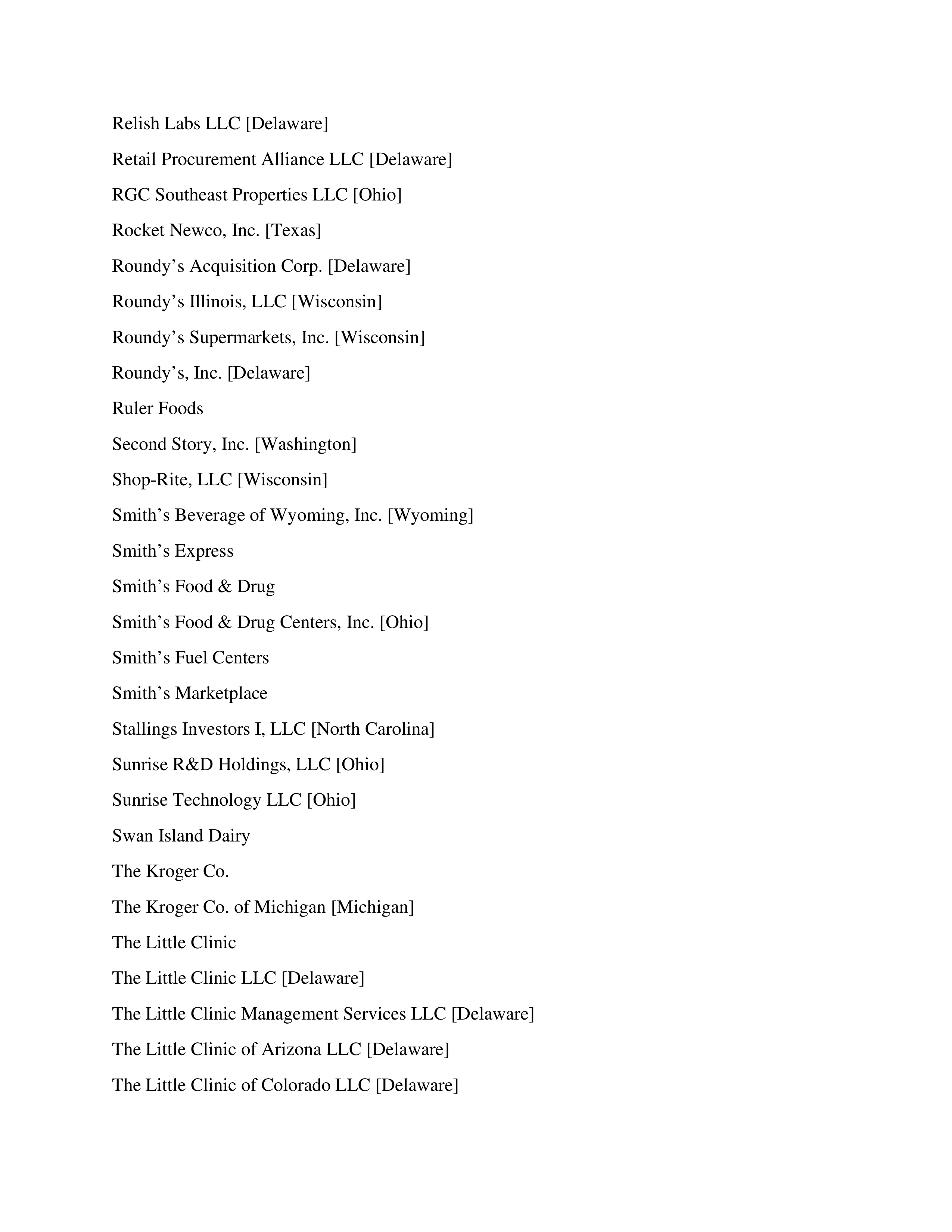 Kroger Multistate Settlement Agreement — page 348