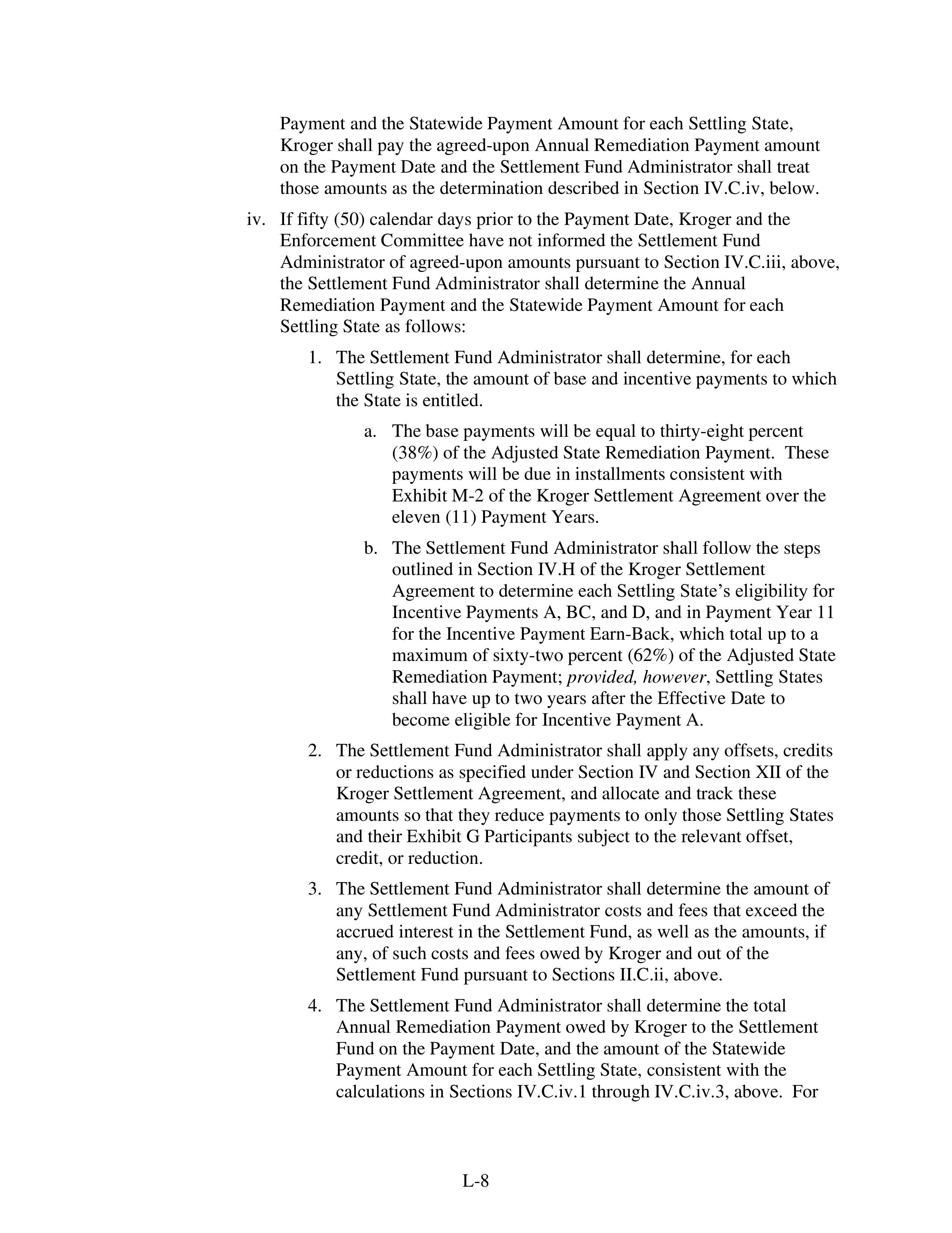 Kroger Multistate Settlement Agreement — page 361