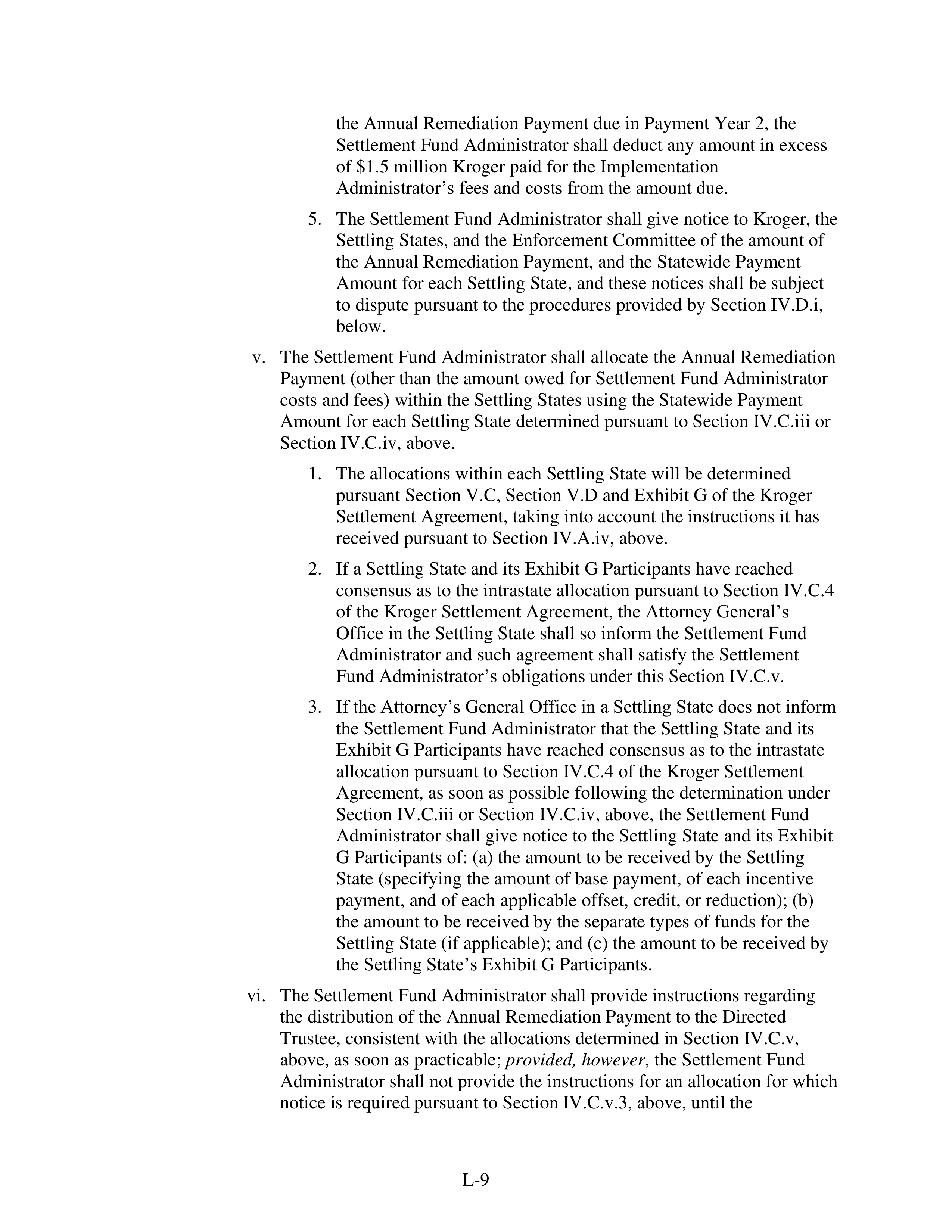 Kroger Multistate Settlement Agreement — page 362