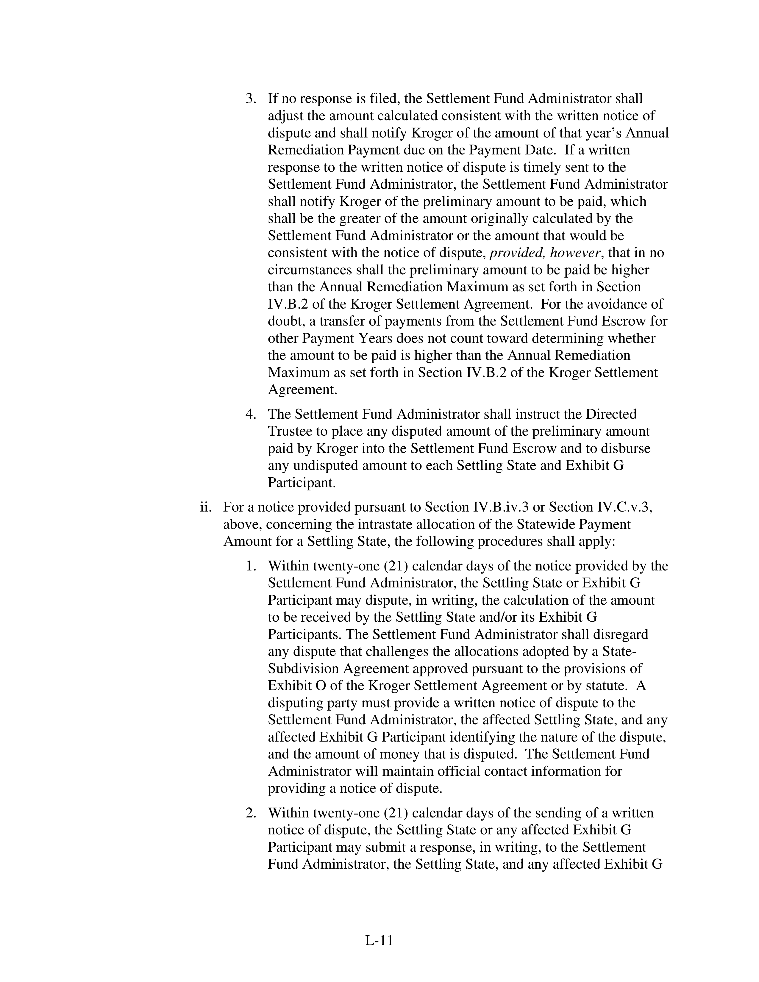 Kroger Multistate Settlement Agreement — page 364