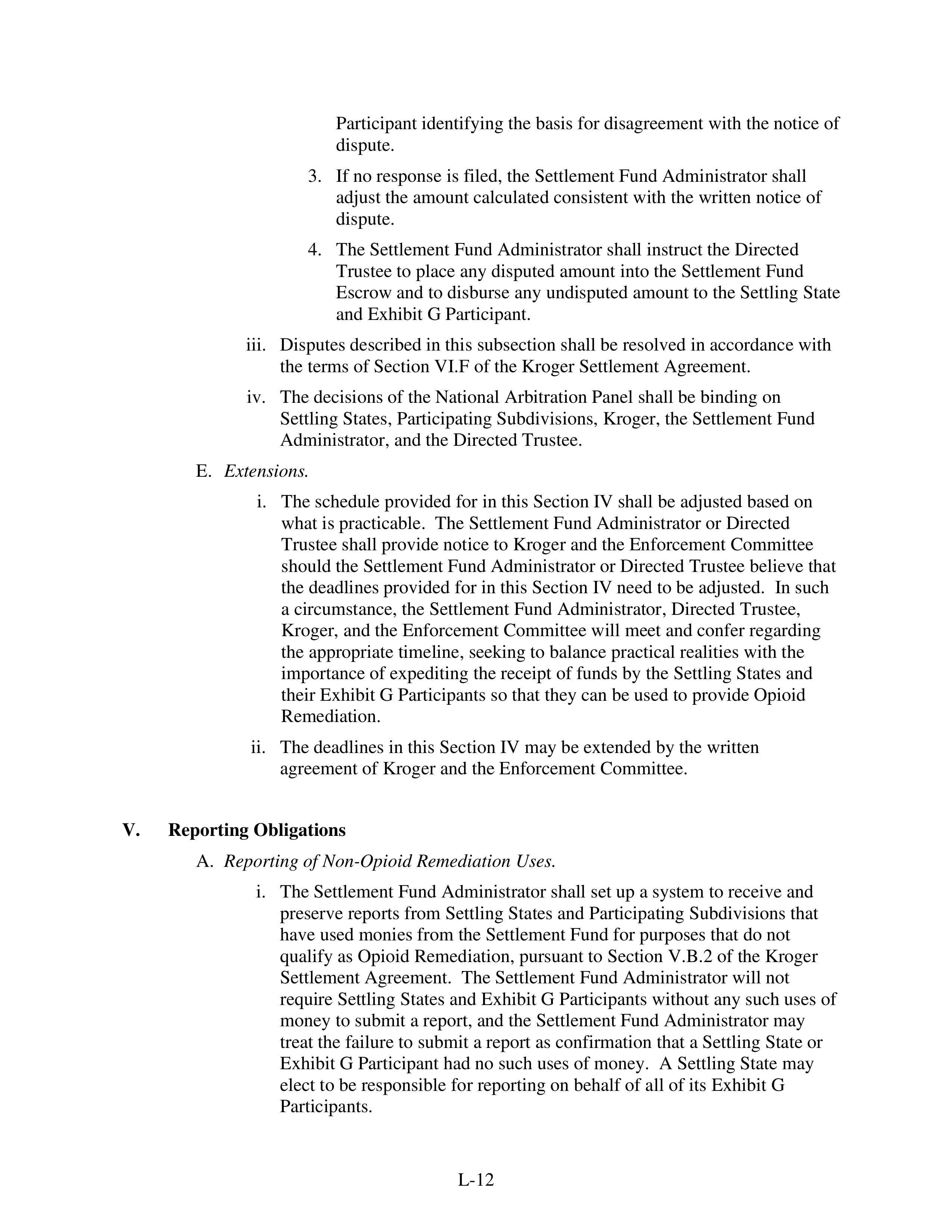 Kroger Multistate Settlement Agreement — page 365