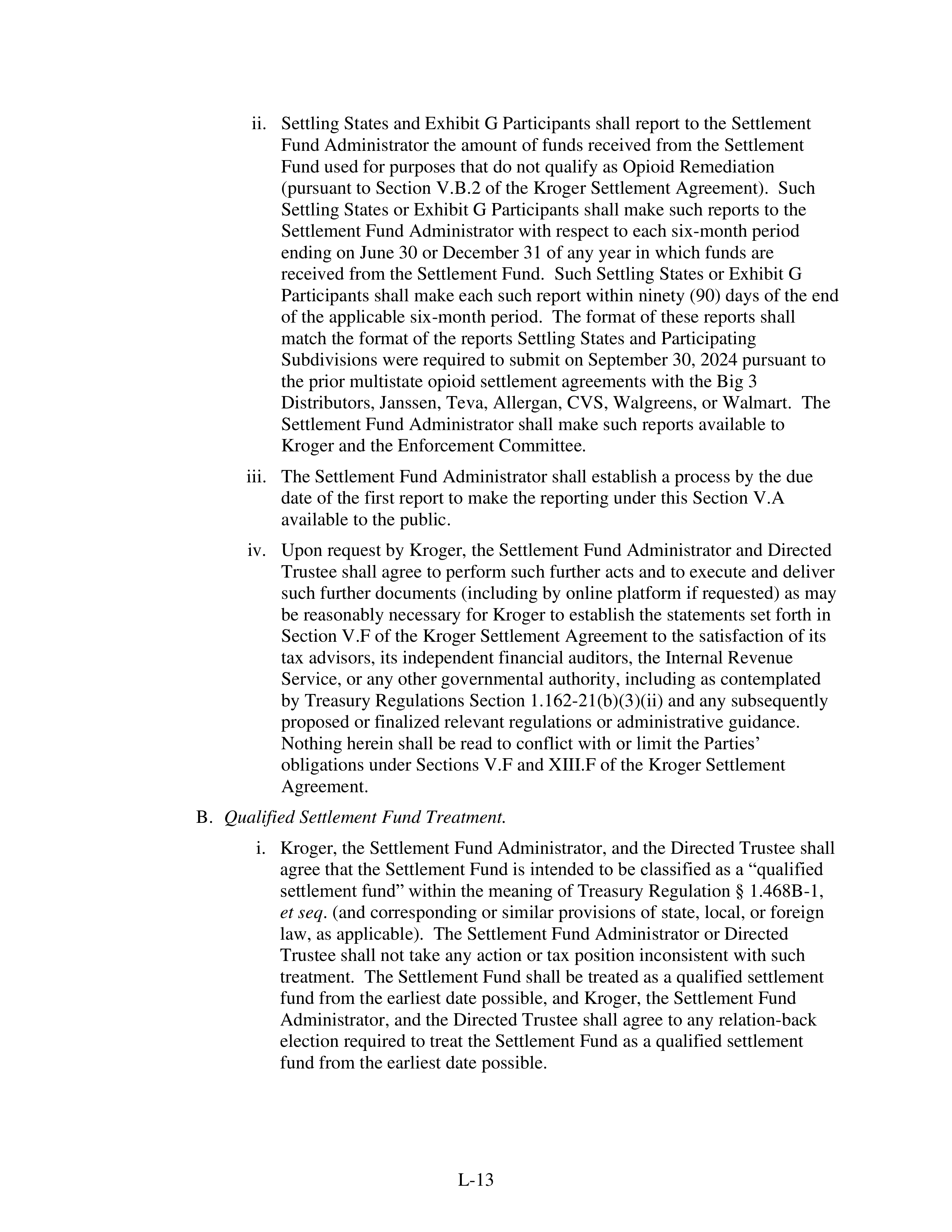 Kroger Multistate Settlement Agreement — page 366
