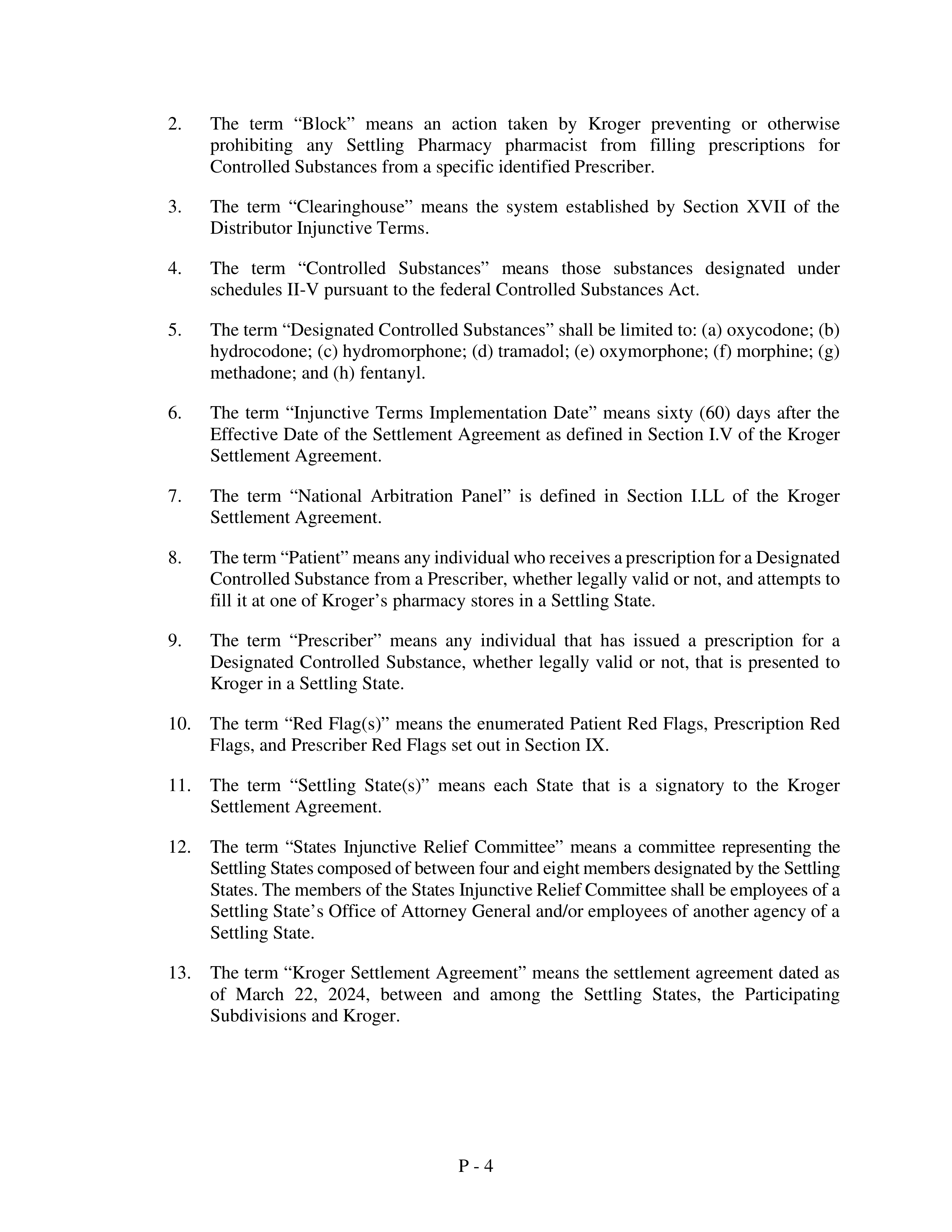 Kroger Multistate Settlement Agreement — page 379