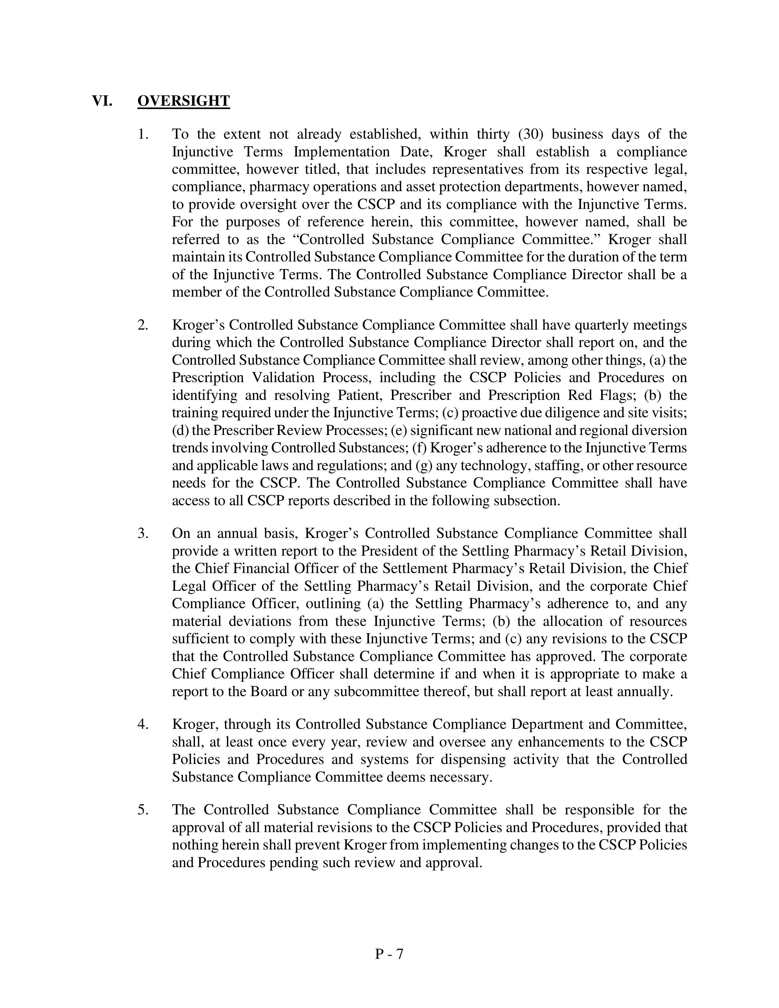 Kroger Multistate Settlement Agreement — page 382