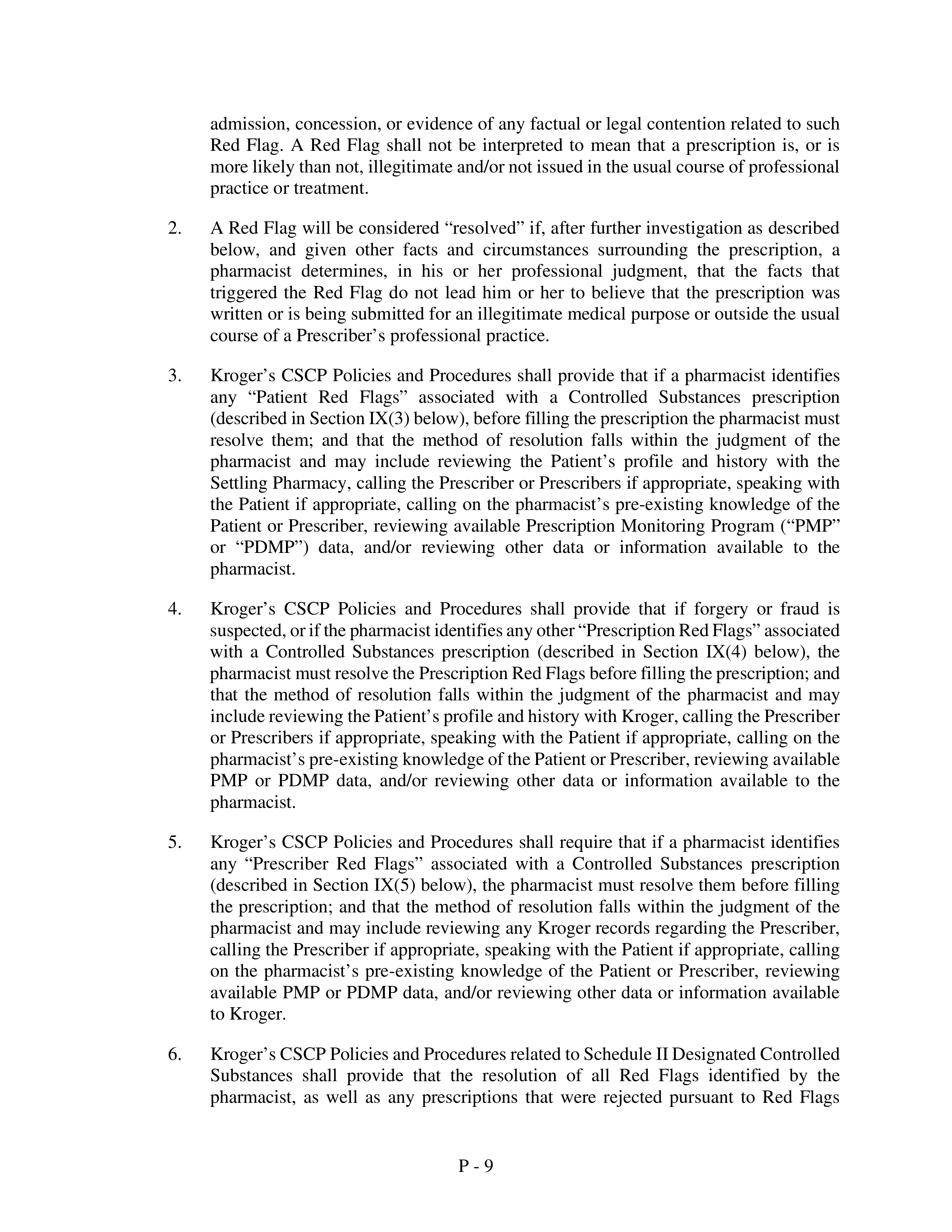 Kroger Multistate Settlement Agreement — page 384