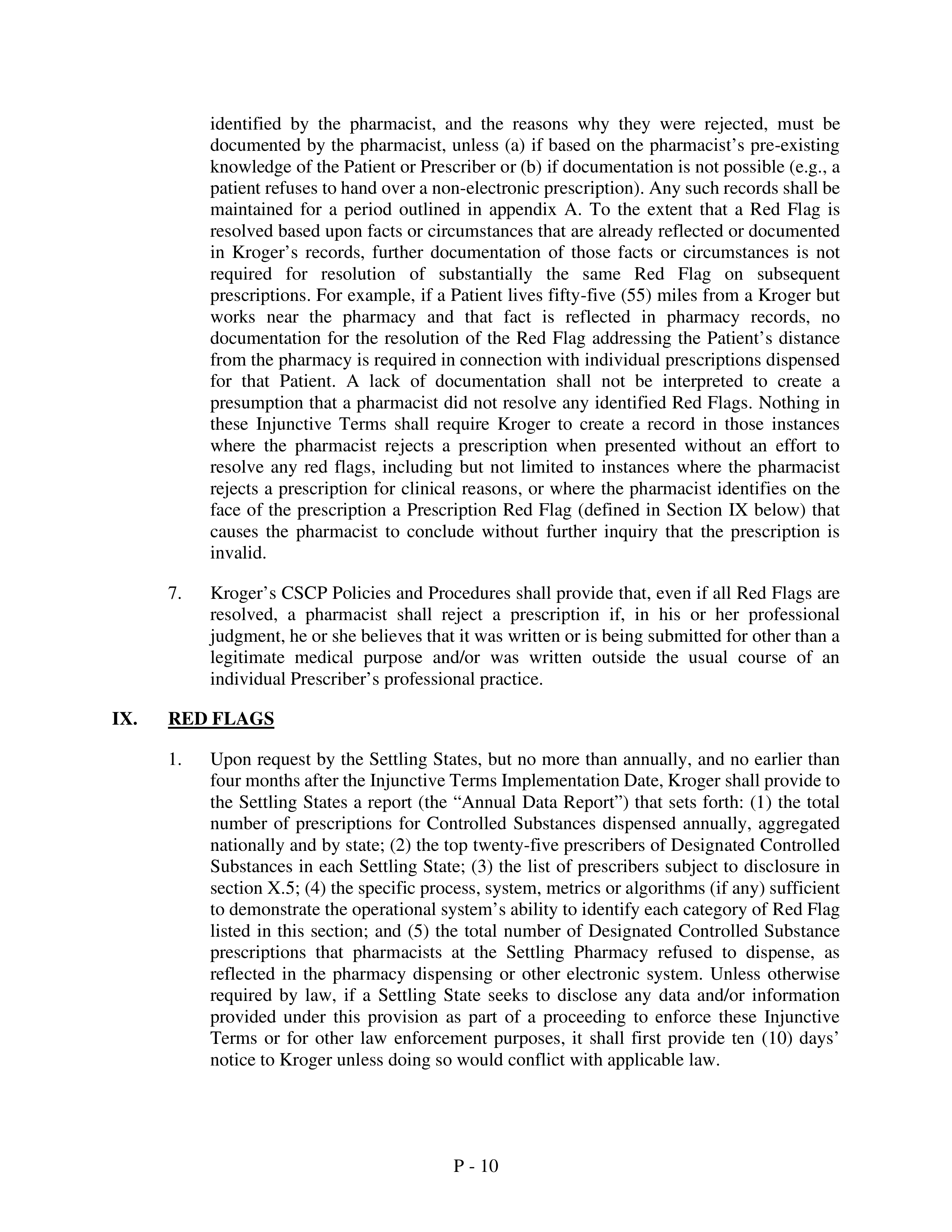 Kroger Multistate Settlement Agreement — page 385