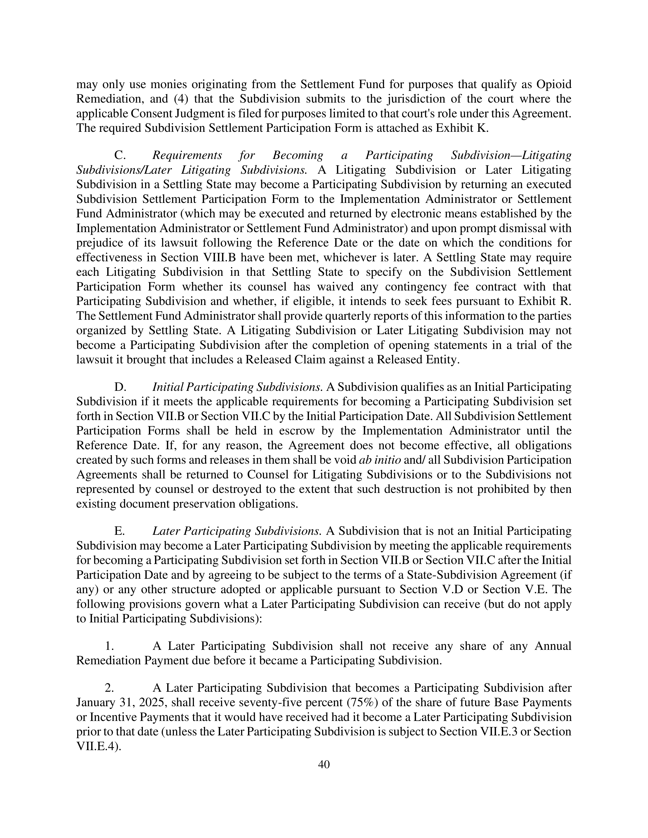 Kroger Multistate Settlement Agreement — page 39