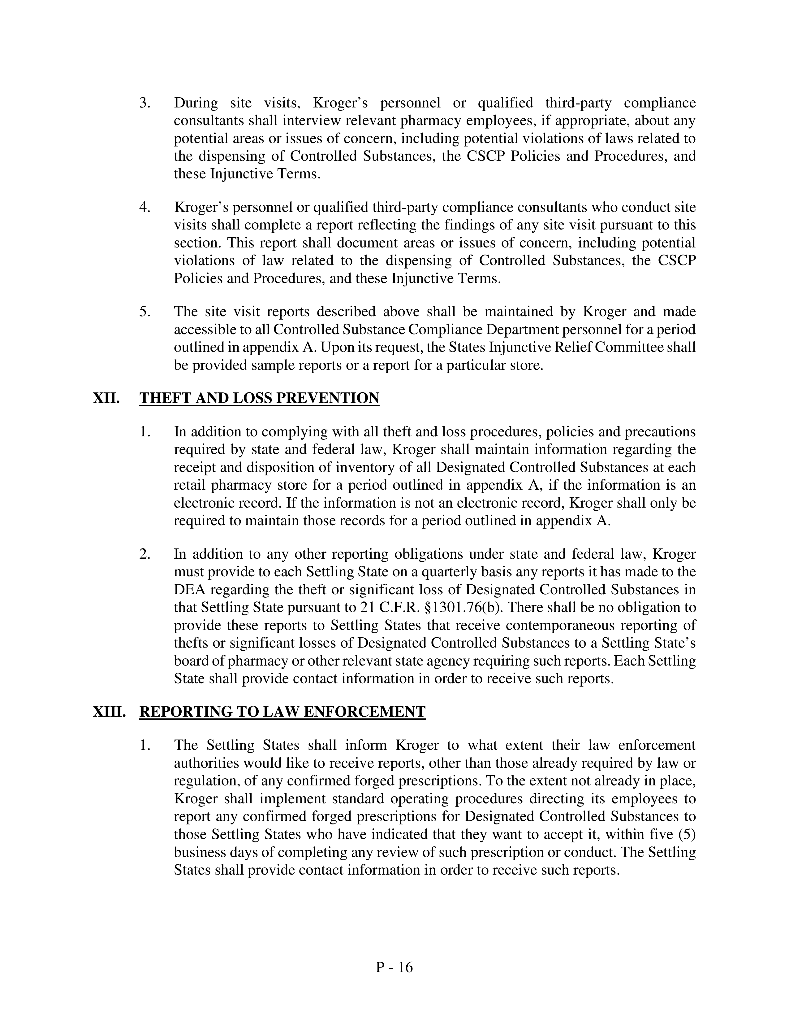 Kroger Multistate Settlement Agreement — page 391