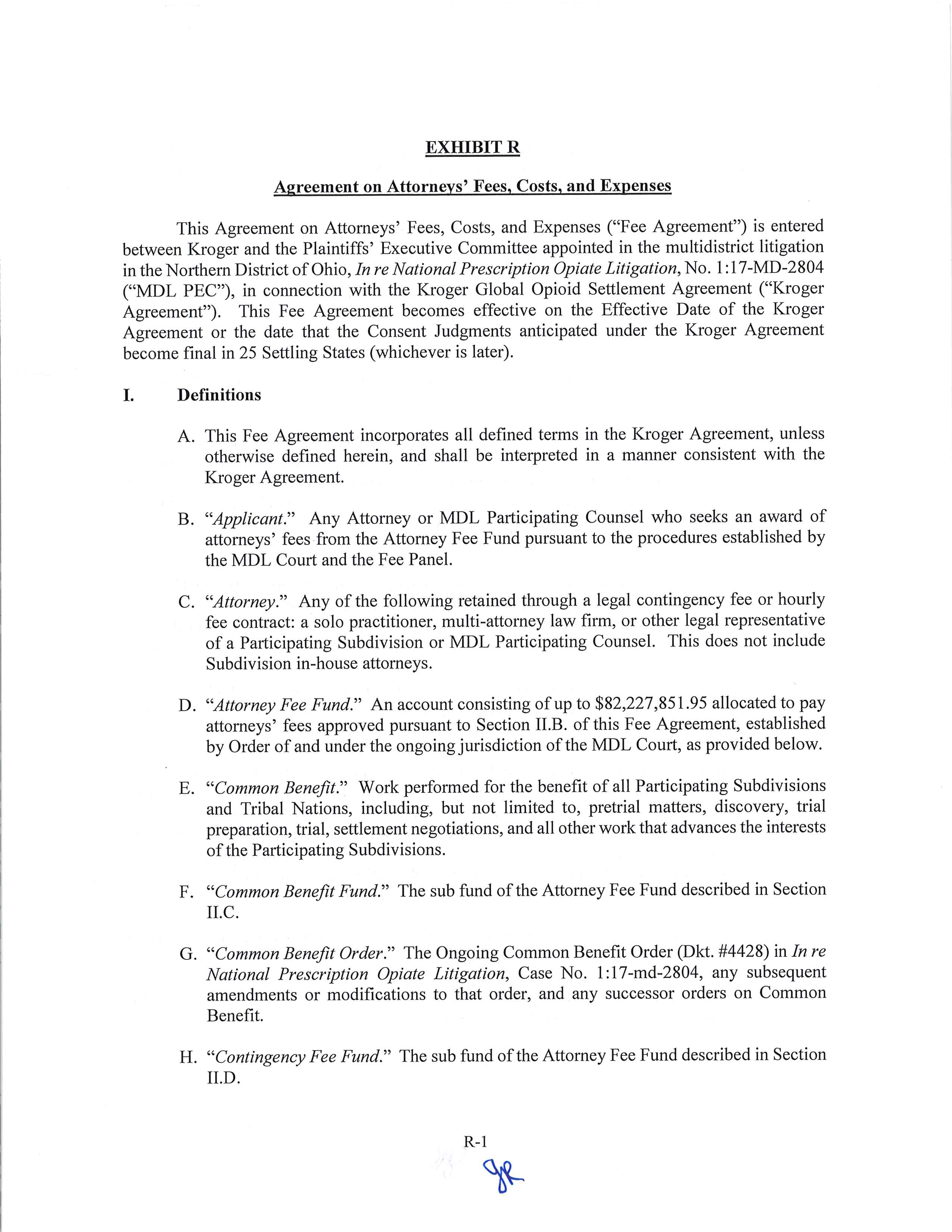 Kroger Multistate Settlement Agreement — page 398