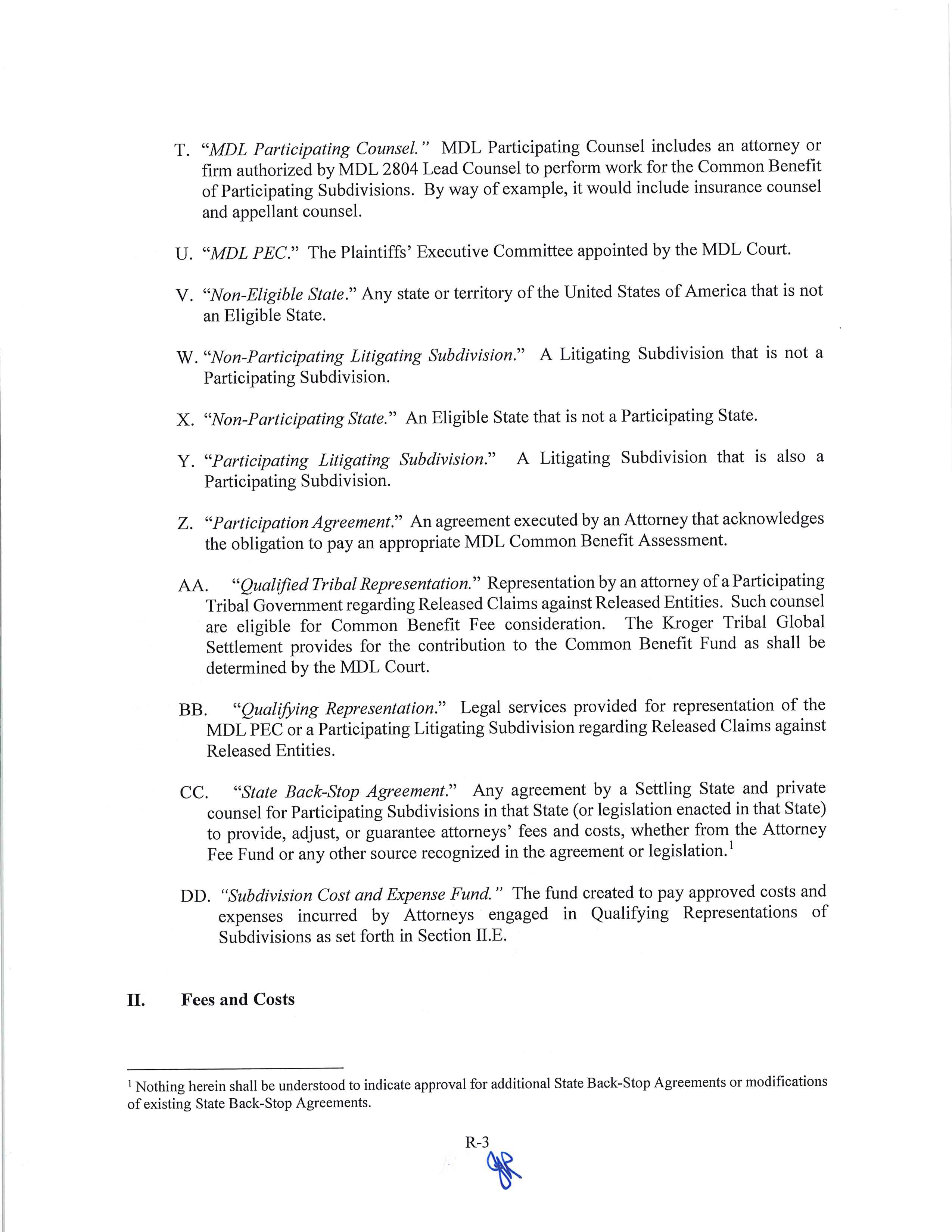 Kroger Multistate Settlement Agreement — page 400