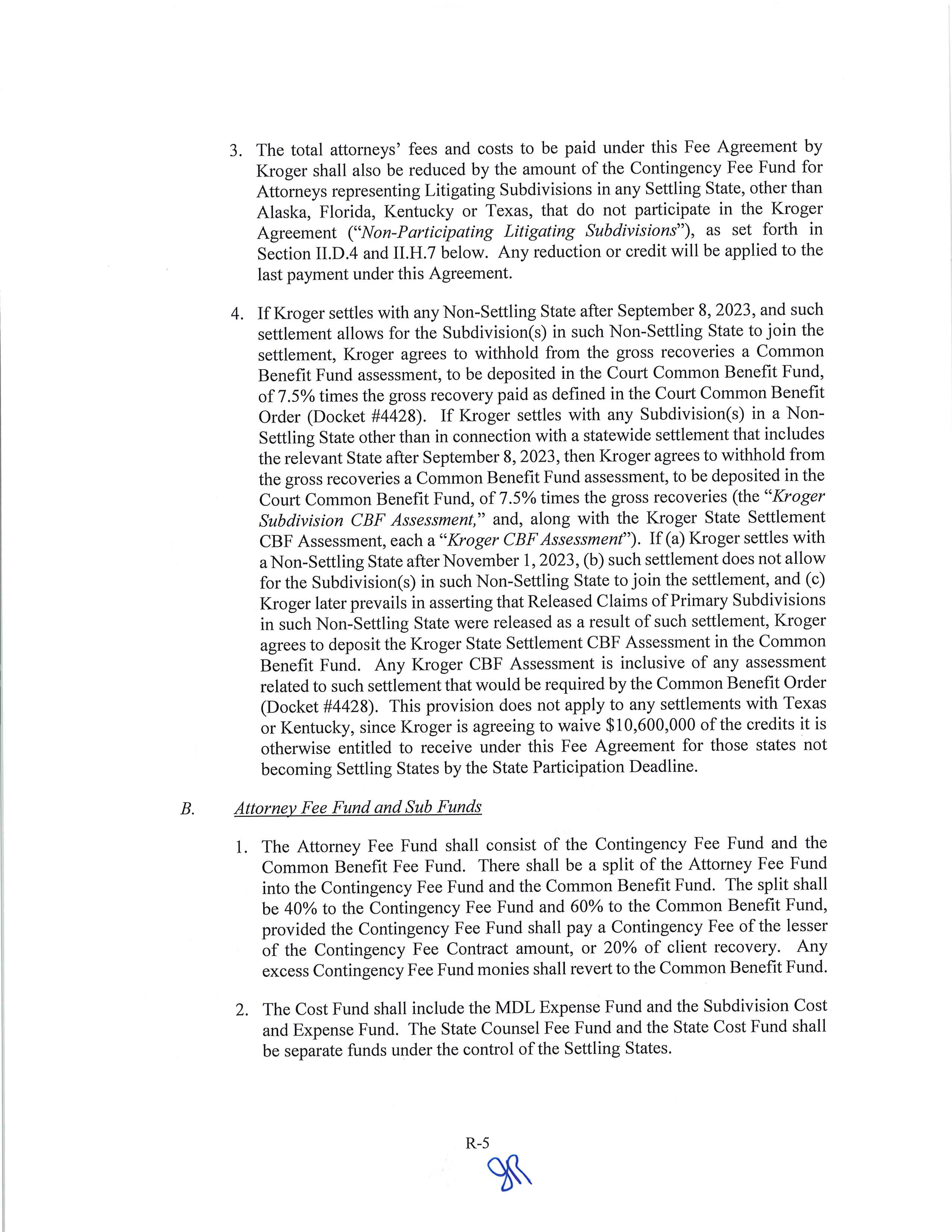 Kroger Multistate Settlement Agreement — page 402