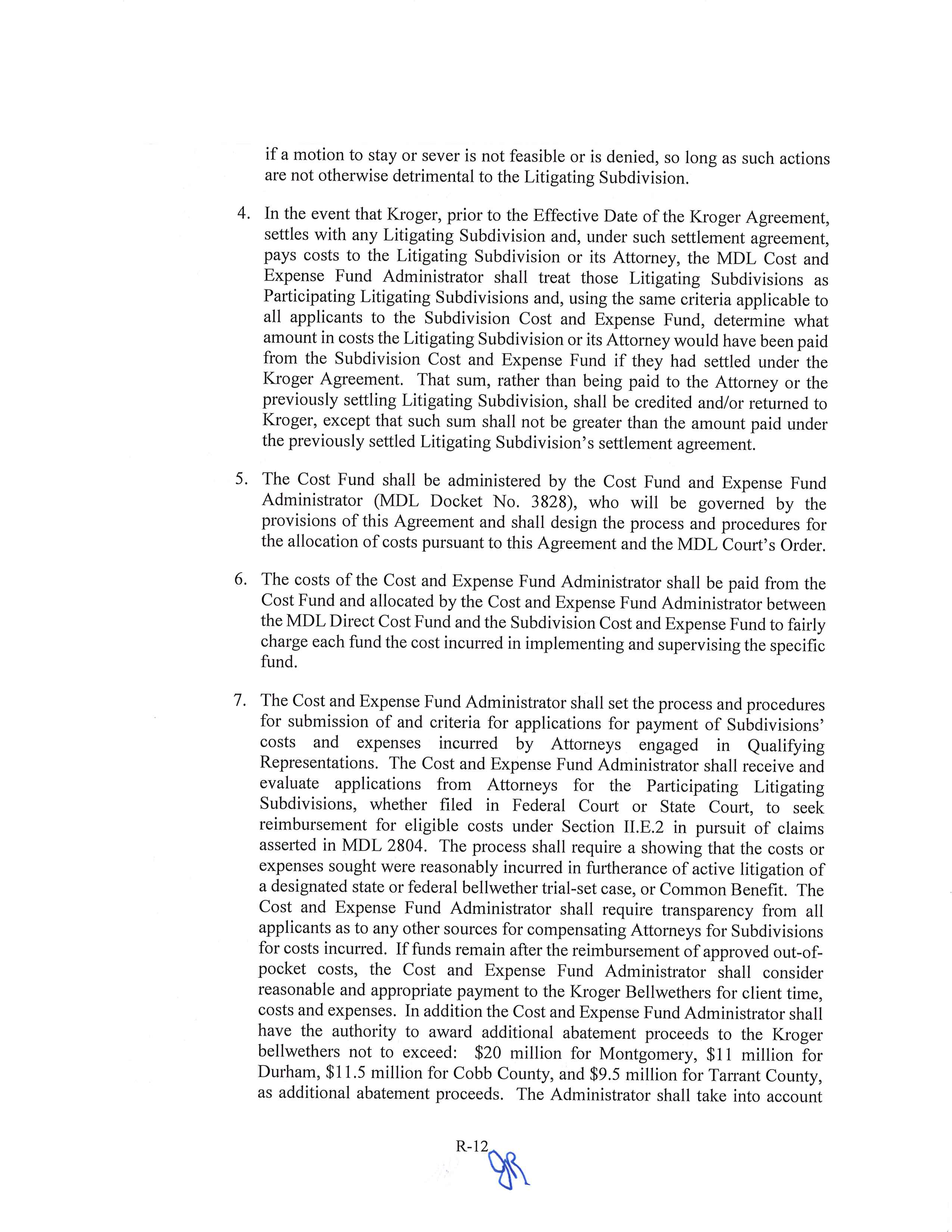Kroger Multistate Settlement Agreement — page 409