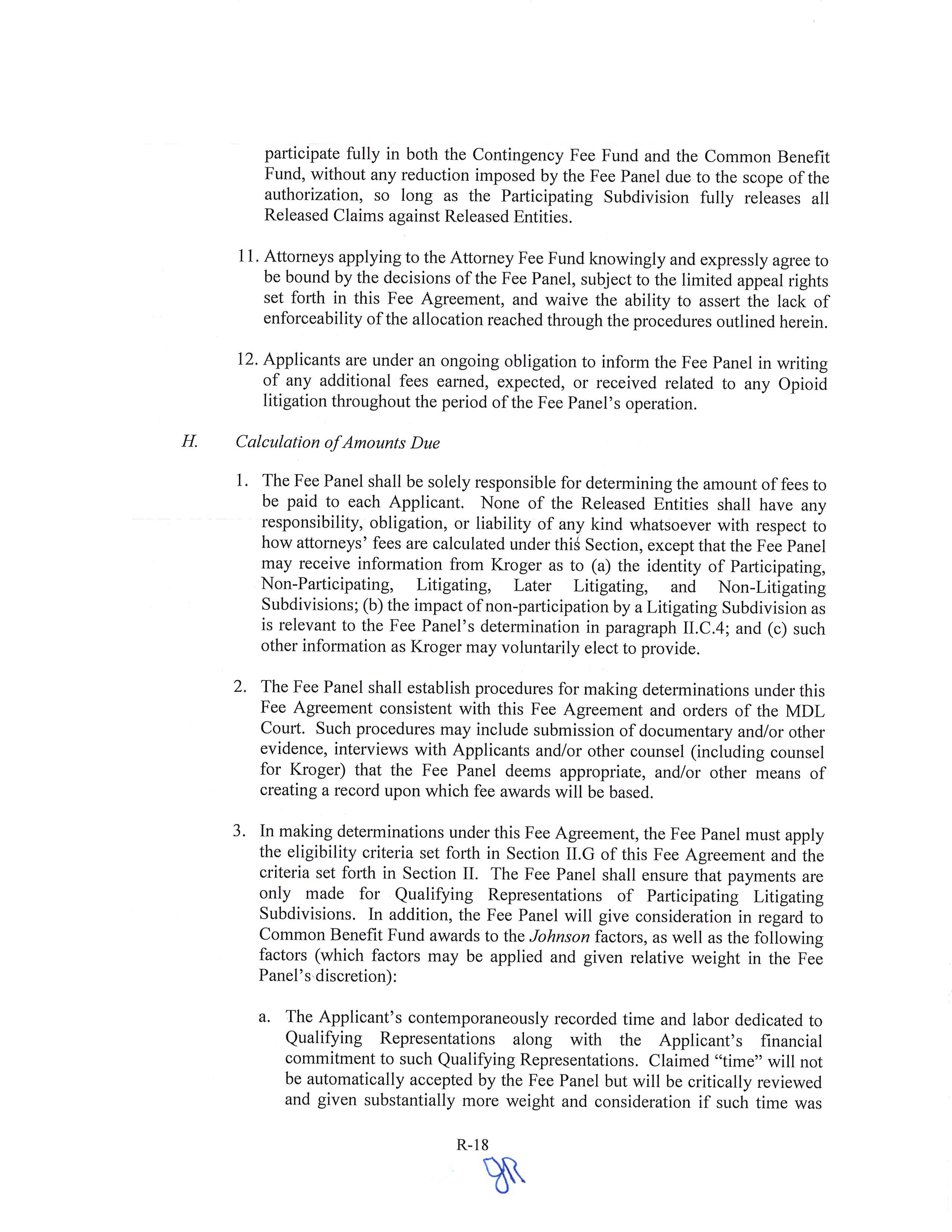 Kroger Multistate Settlement Agreement — page 415