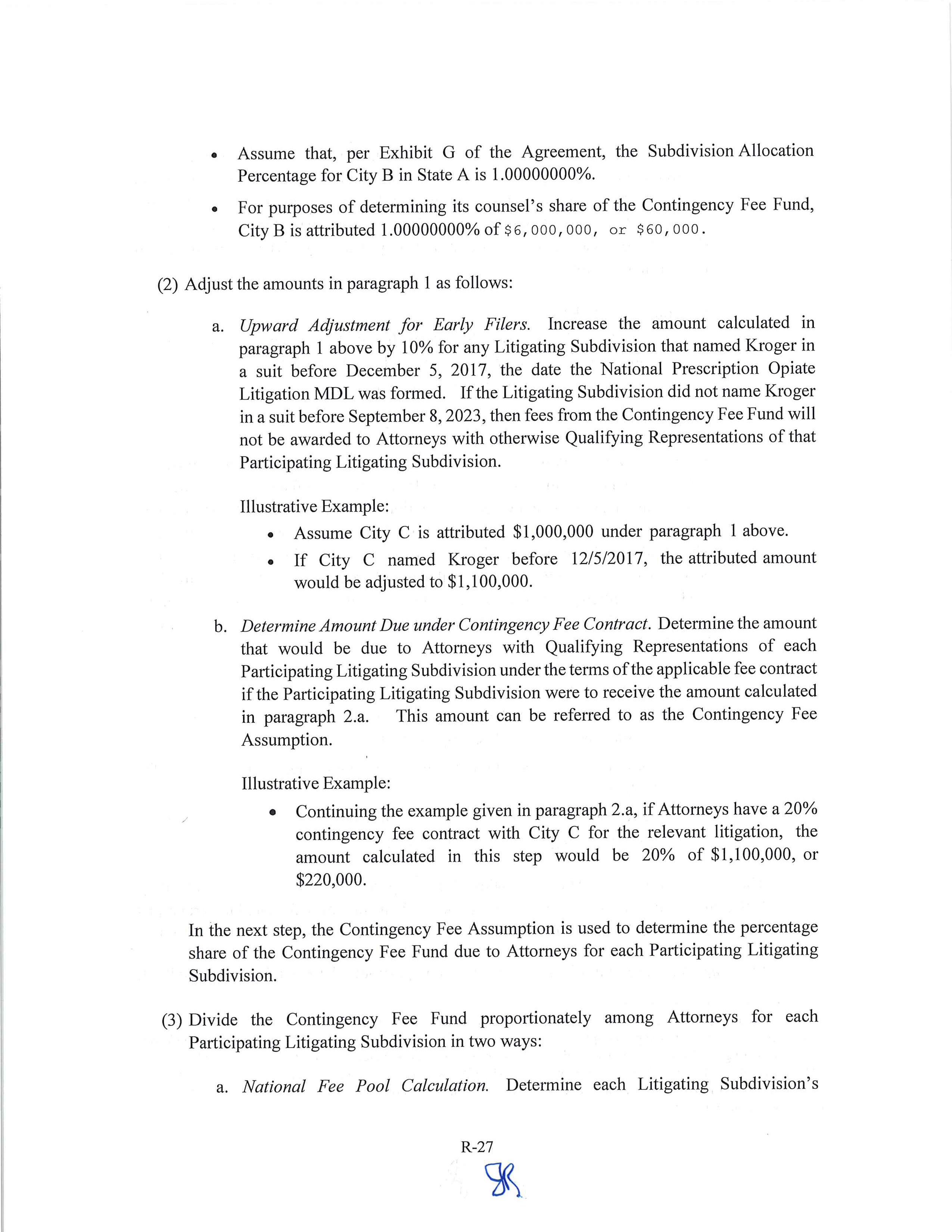 Kroger Multistate Settlement Agreement — page 424
