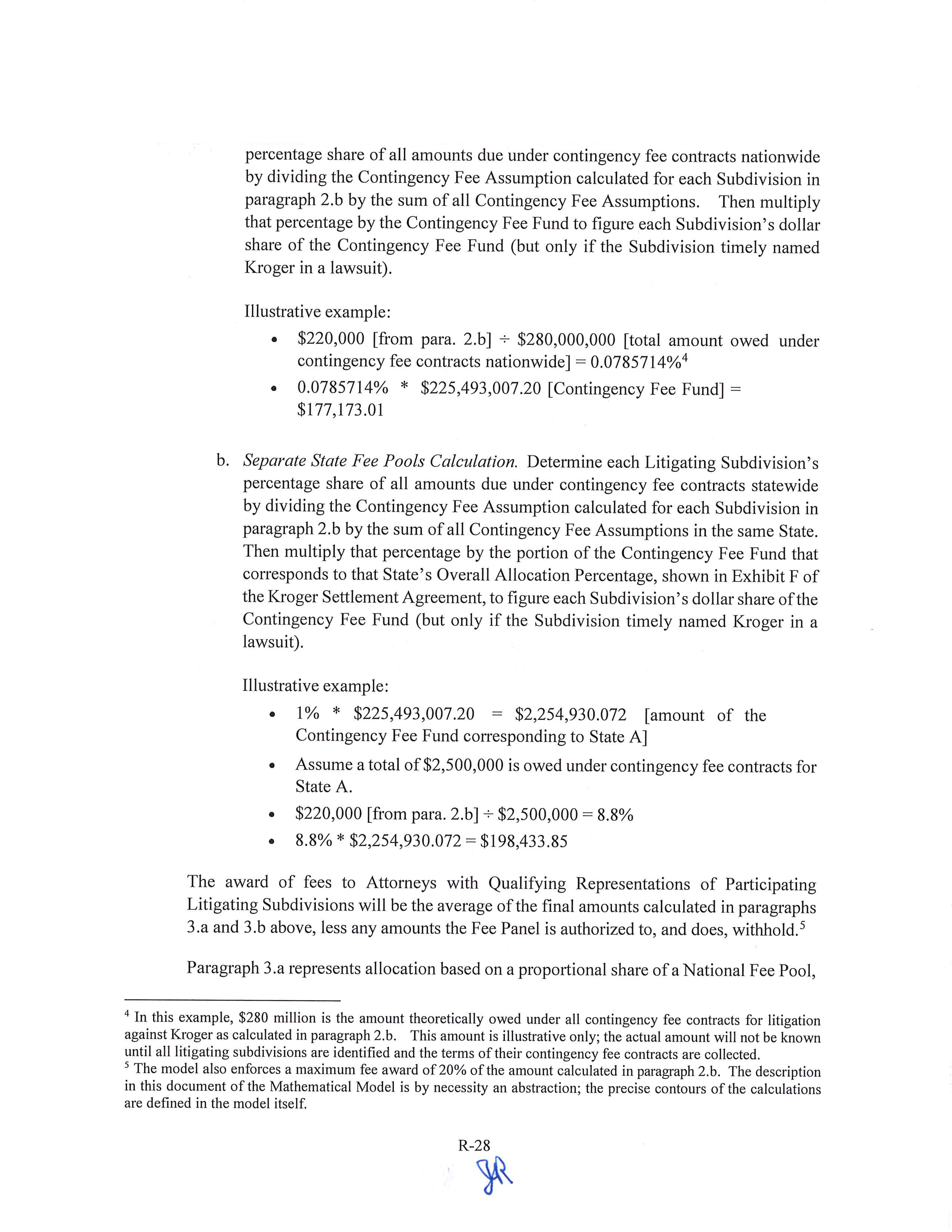 Kroger Multistate Settlement Agreement — page 425