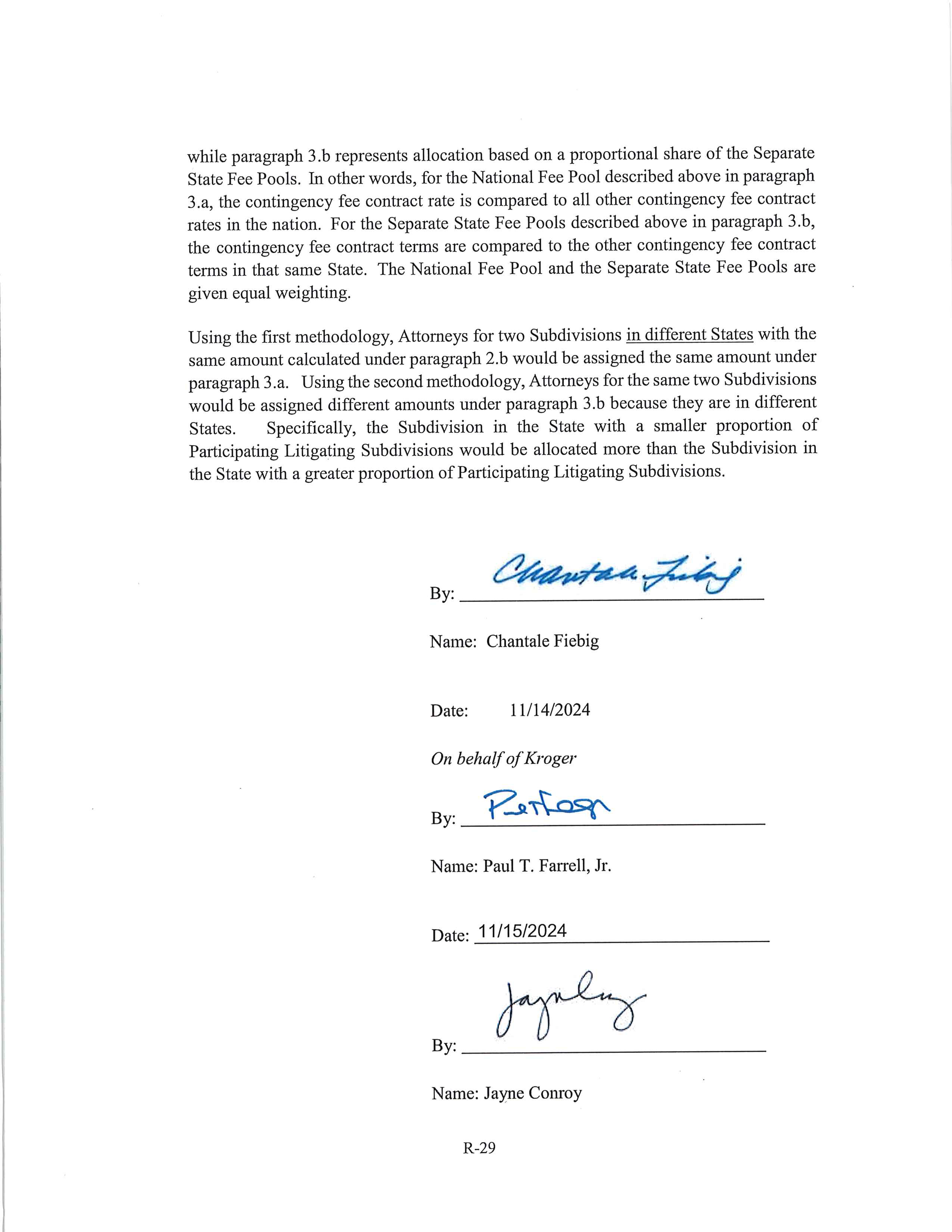 Kroger Multistate Settlement Agreement — page 426