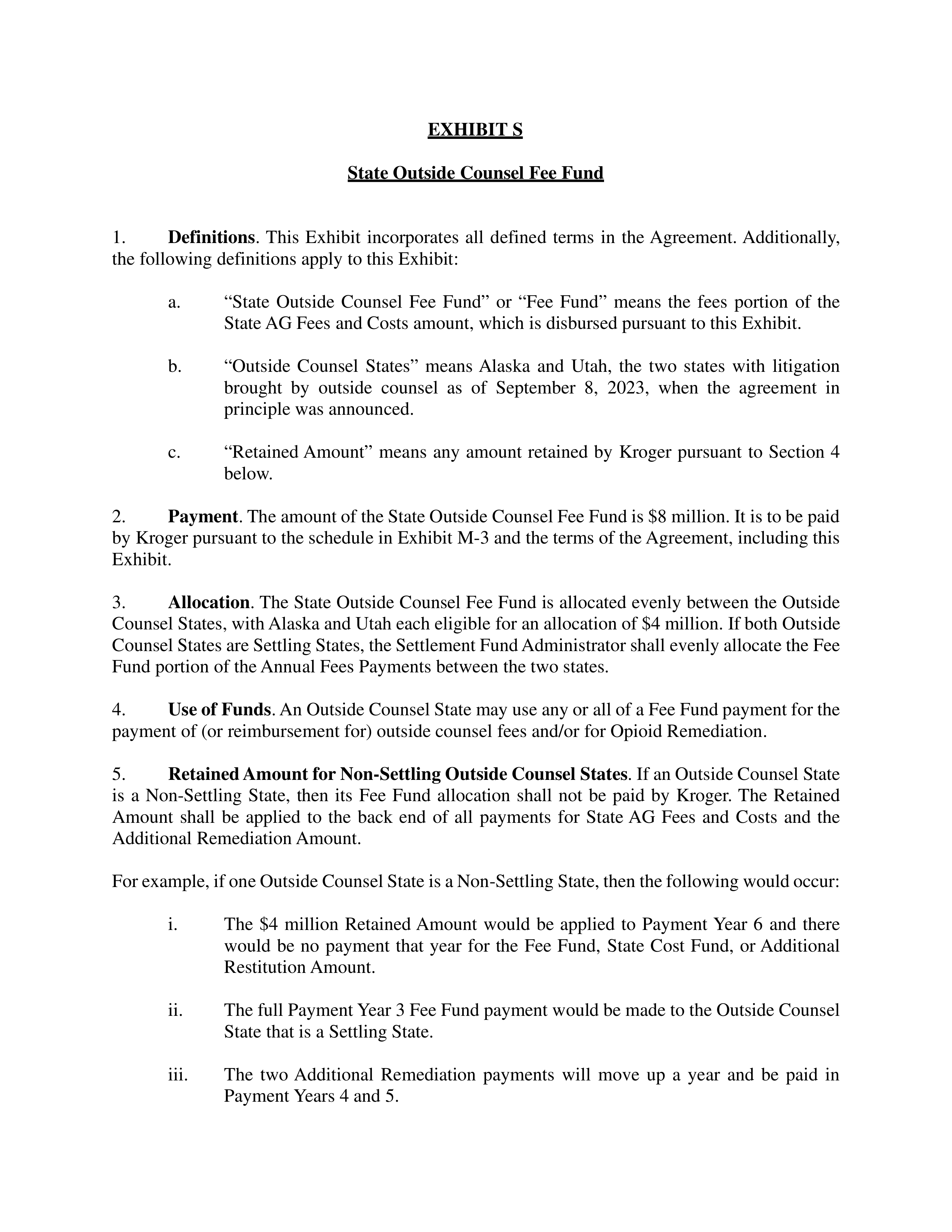 Kroger Multistate Settlement Agreement — page 428