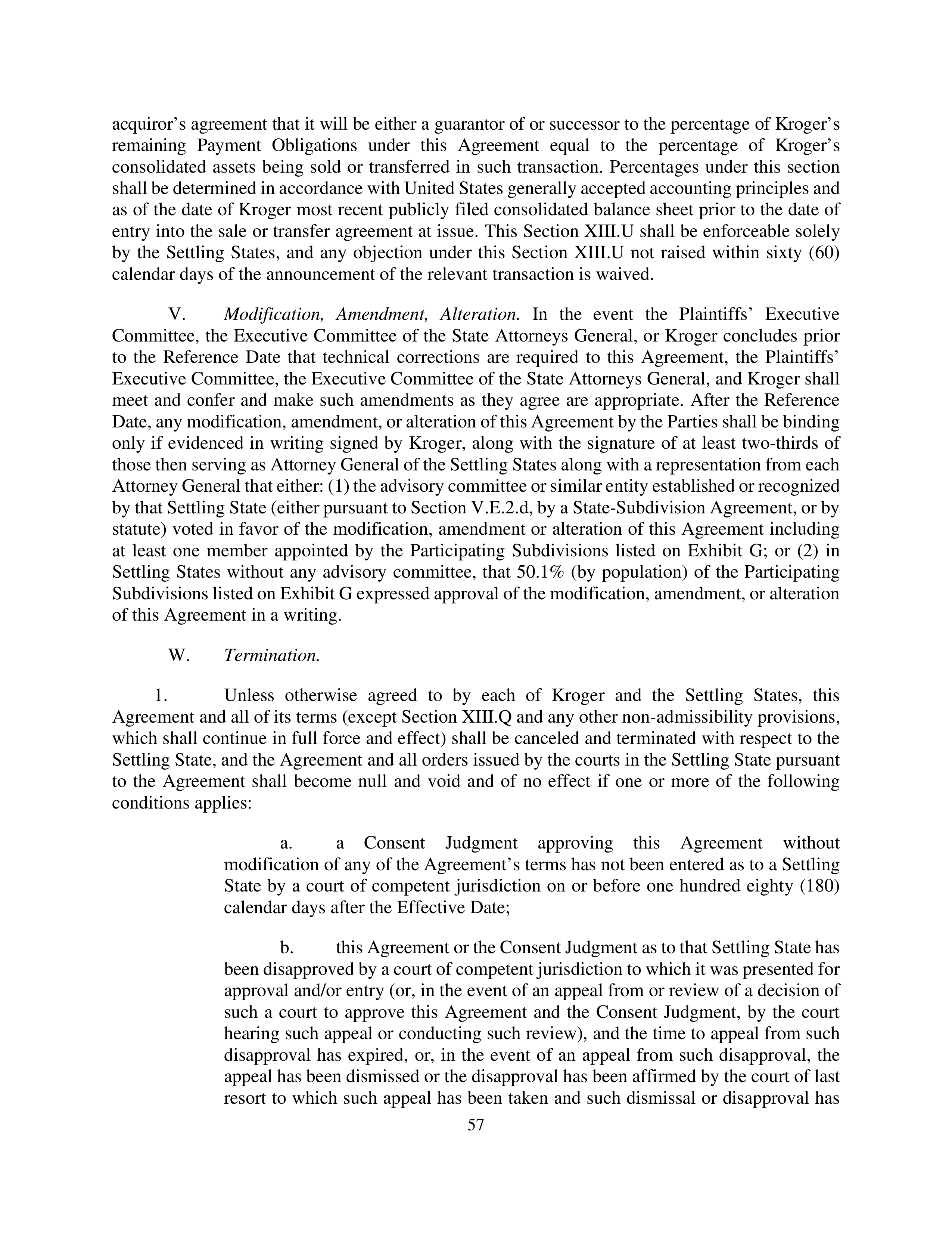 Kroger Multistate Settlement Agreement — page 56