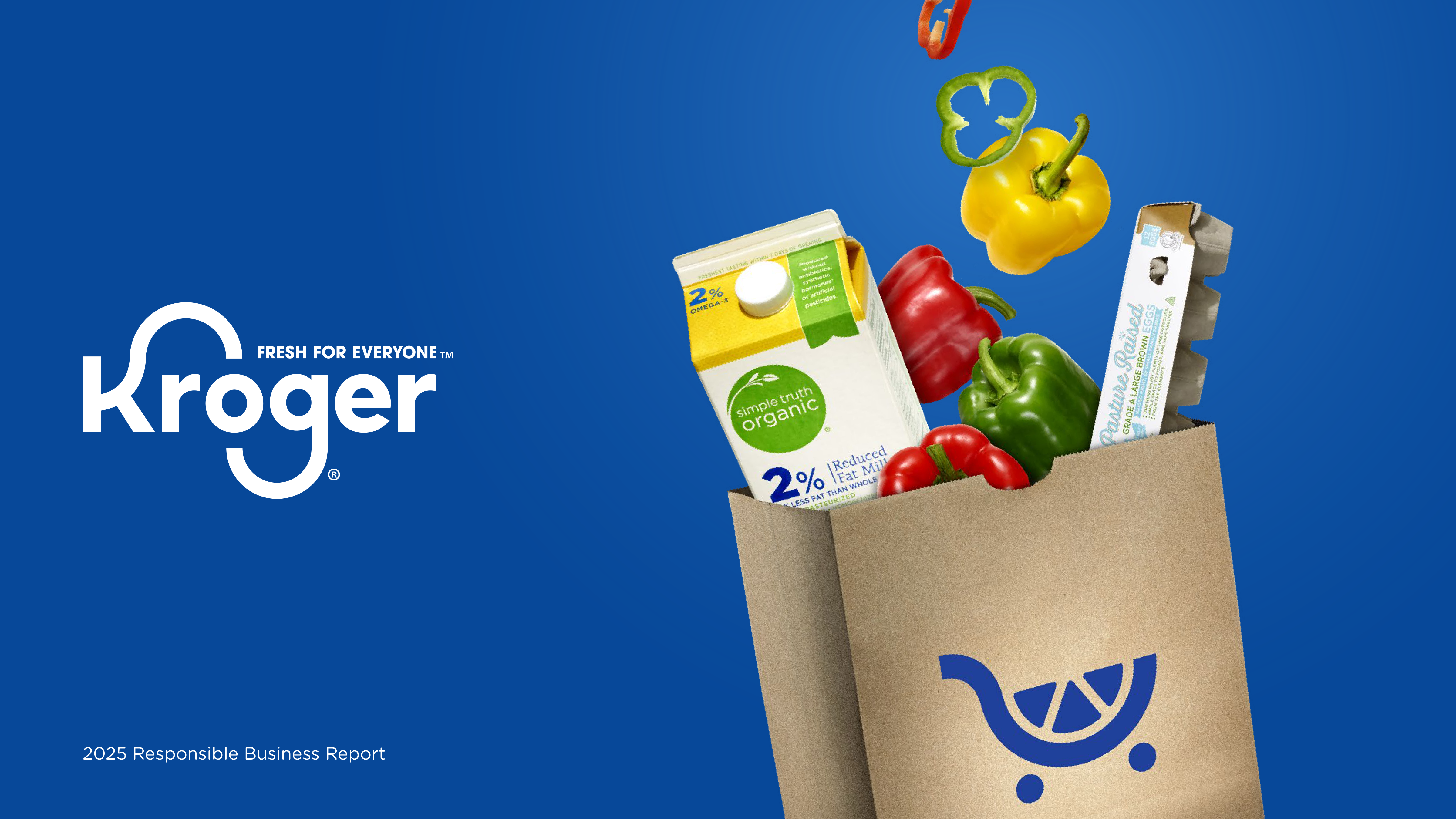 Kroger Responsible Business Report — page 1