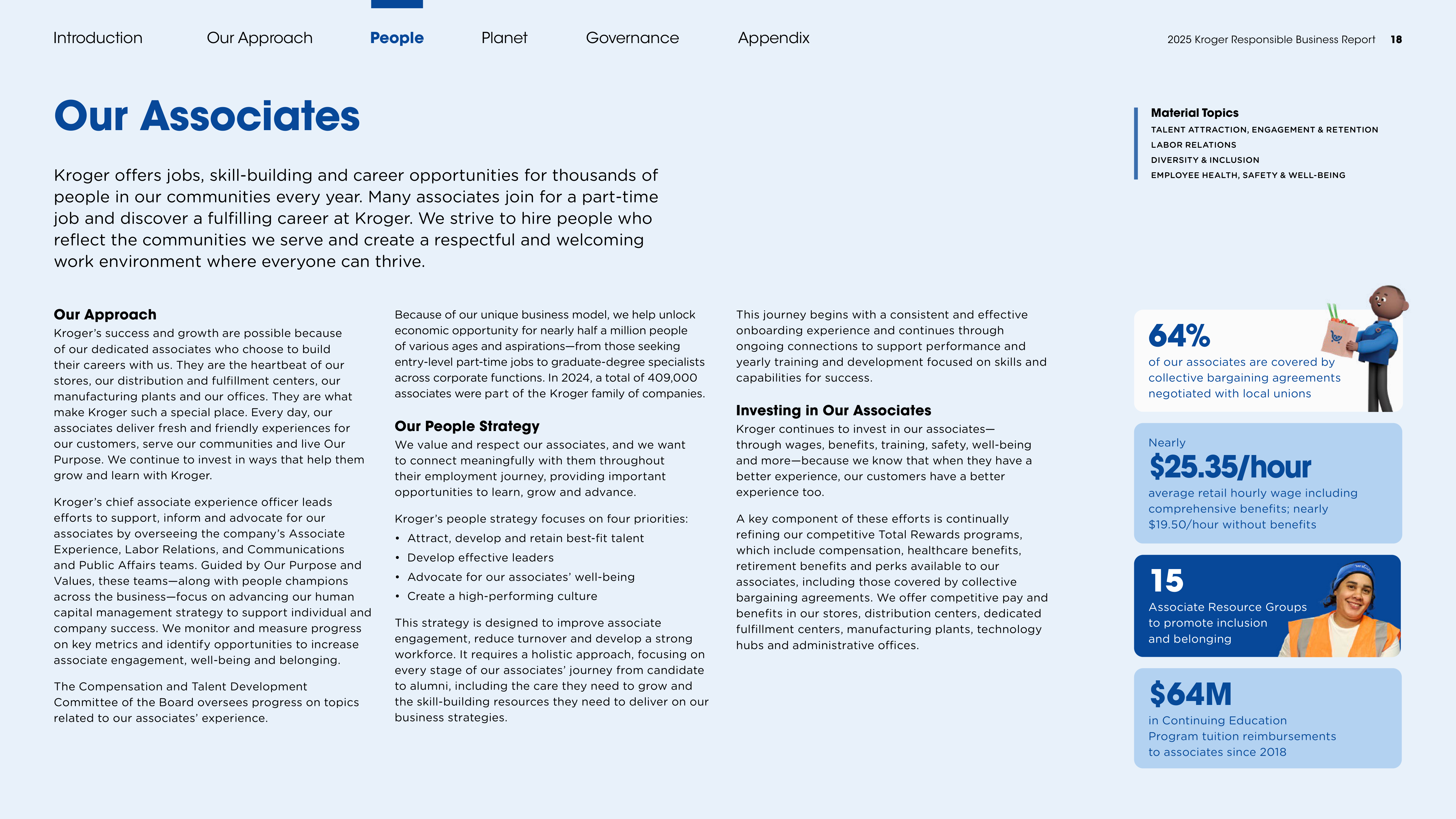 Kroger Responsible Business Report — page 18