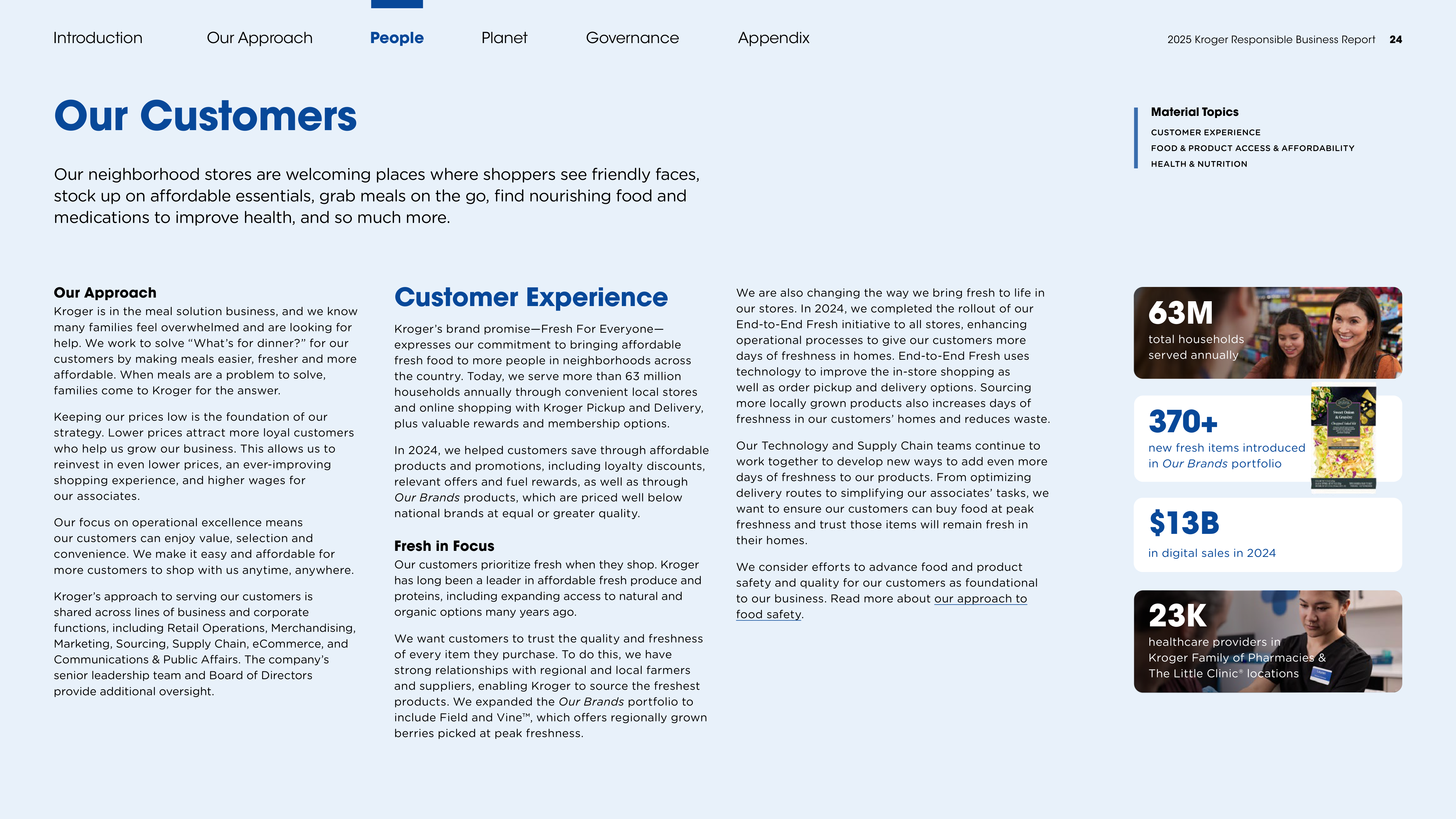 Kroger Responsible Business Report — page 24