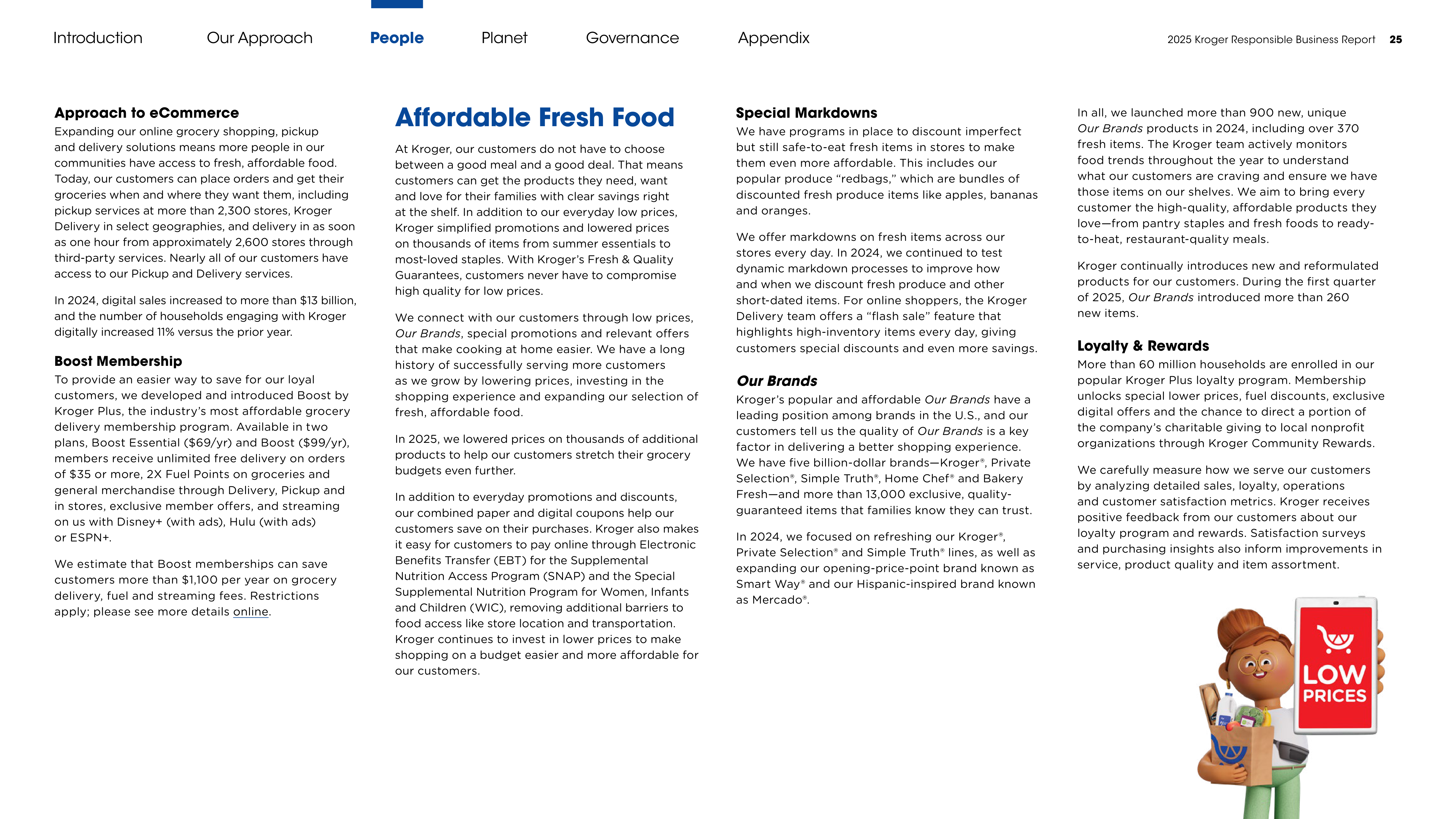 Kroger Responsible Business Report — page 25