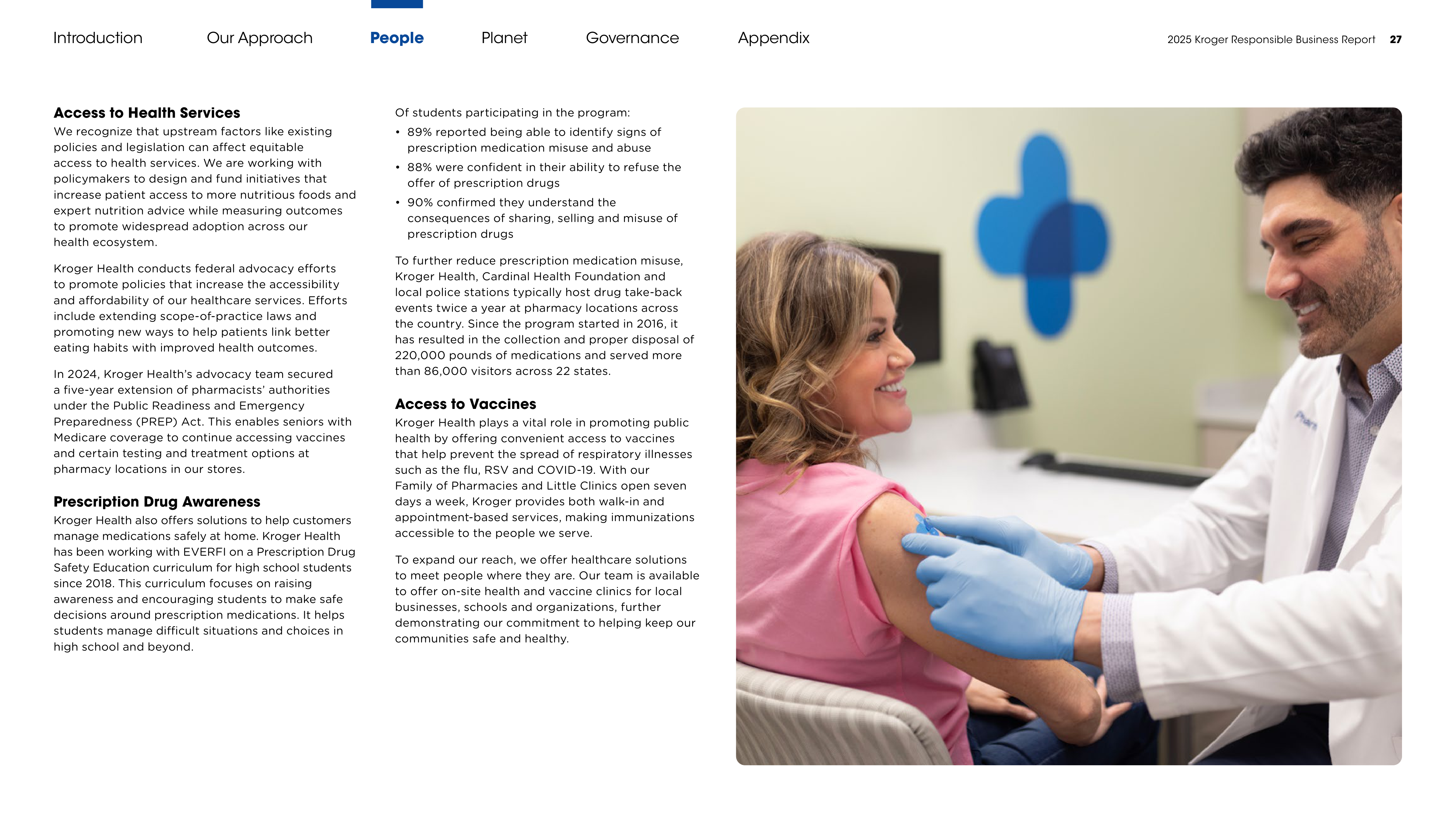 Kroger Responsible Business Report — page 27