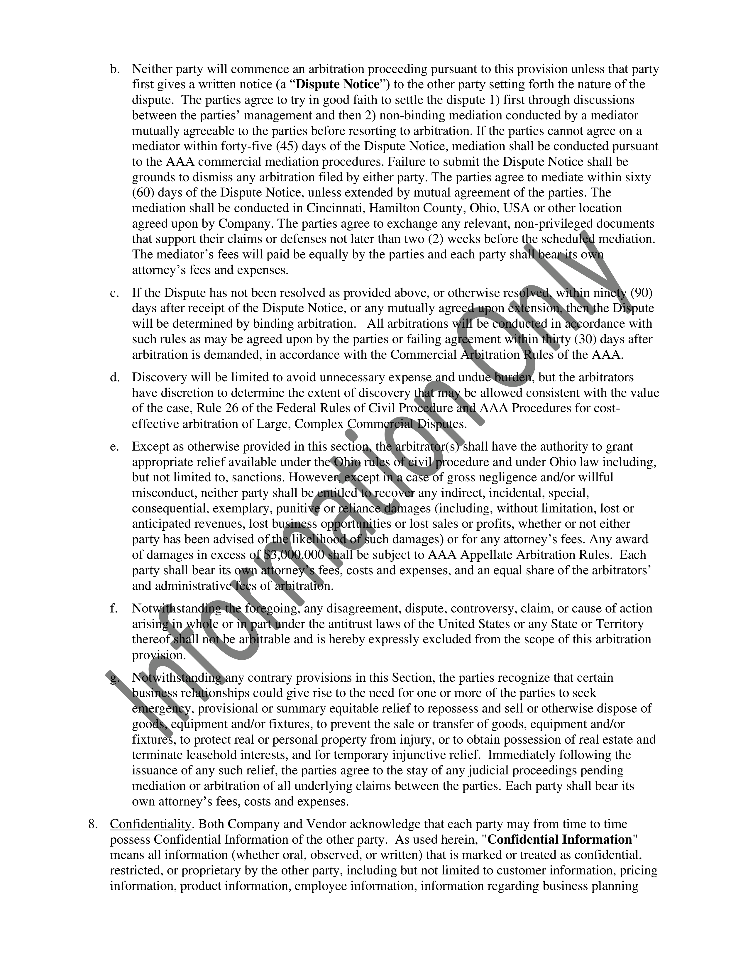 Kroger Vendor Agreement — page 5
