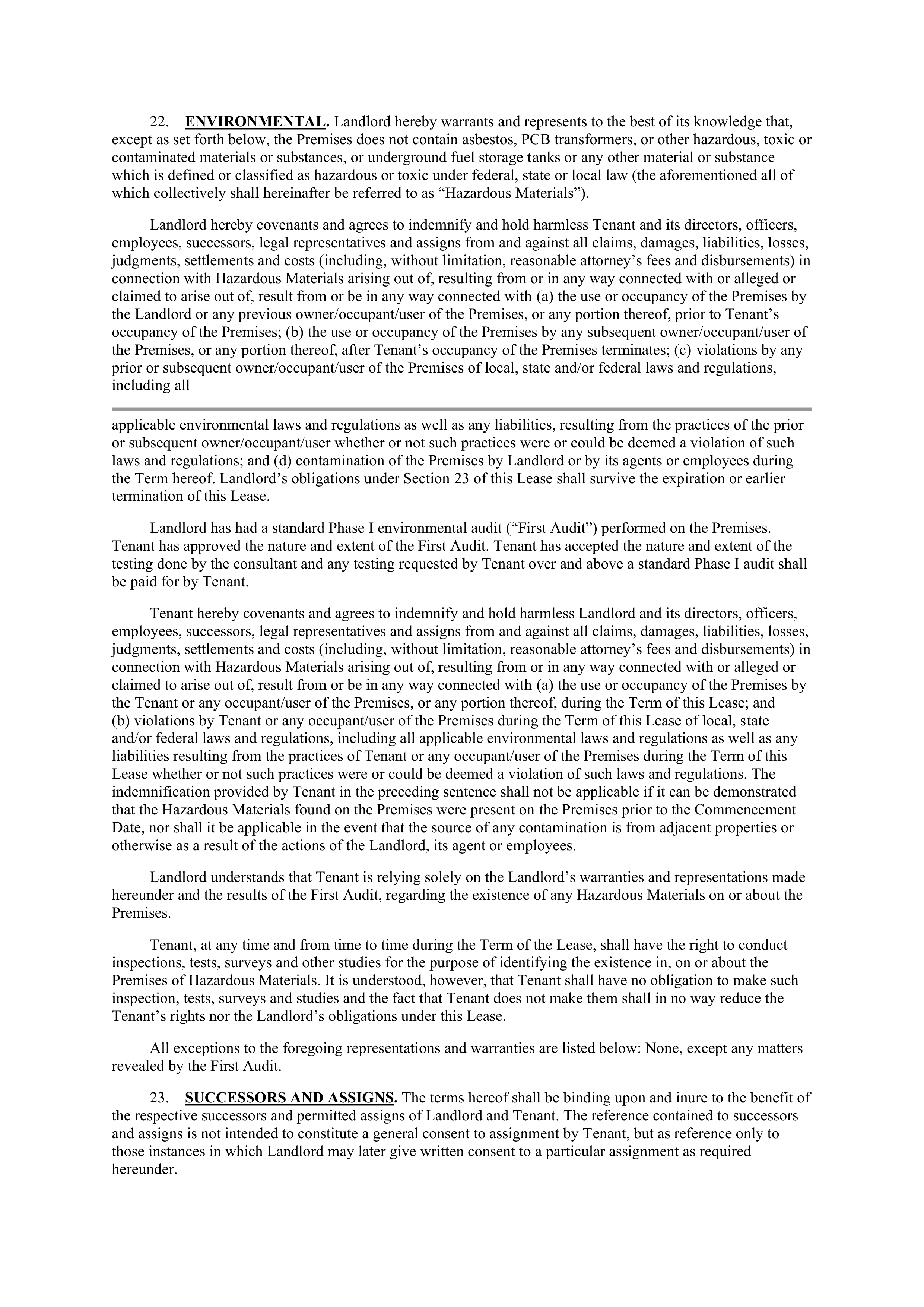 LEASE AGREEMENT WITH CATERPILLAR — page 8