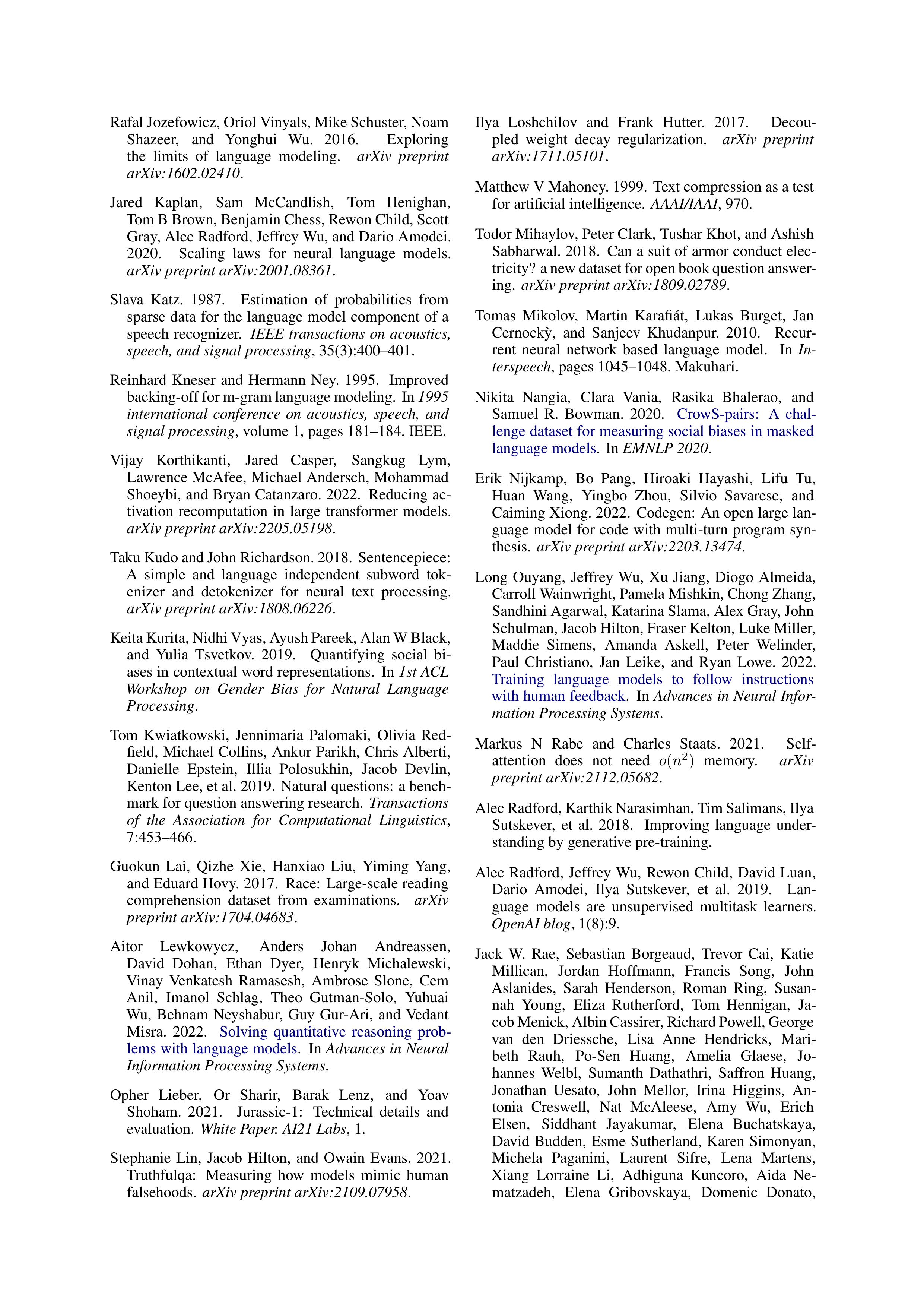 LLaMA Research Paper by Meta — page 14