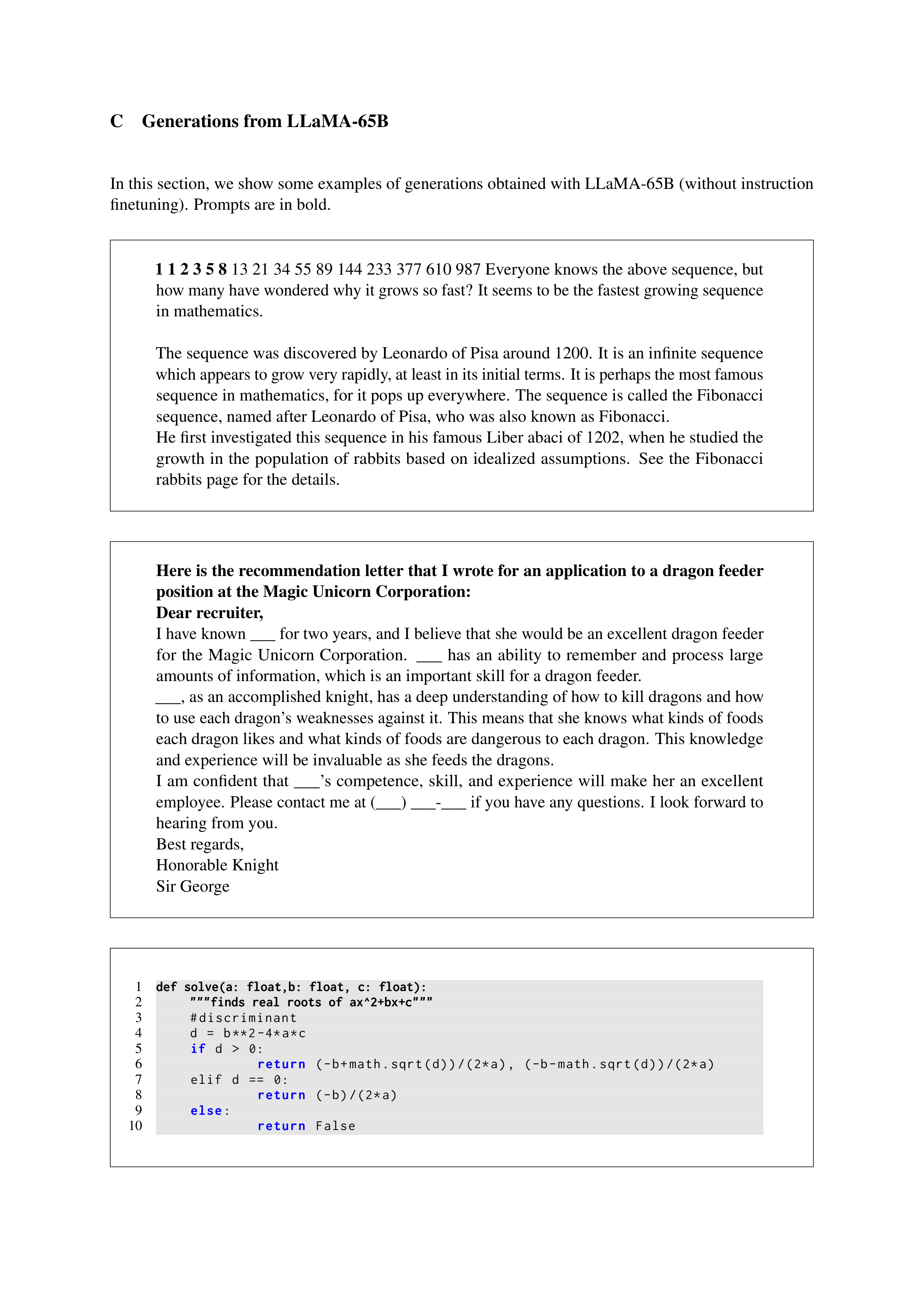LLaMA Research Paper by Meta — page 19