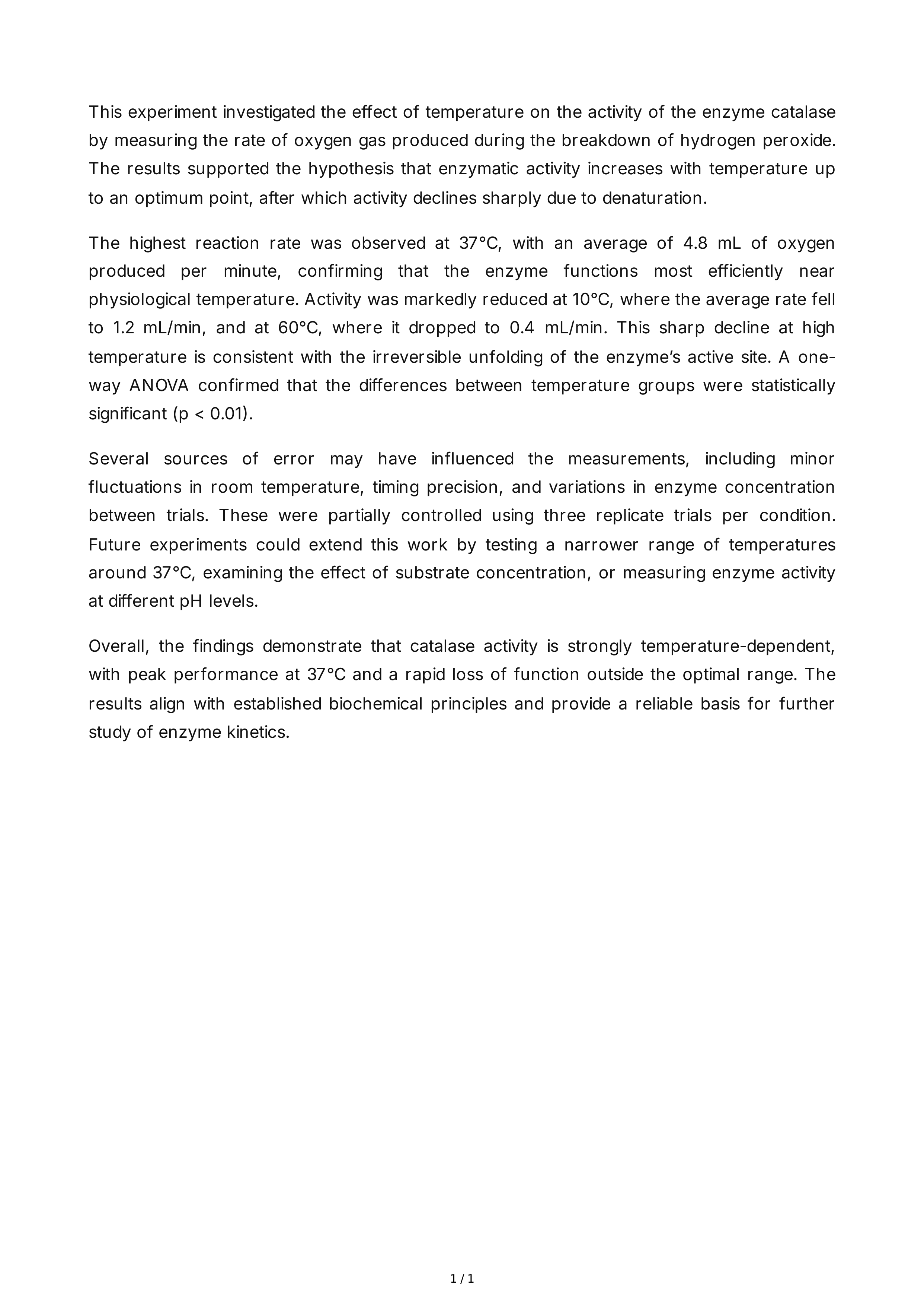 Lab Report Conclusion Paragraph — page 1