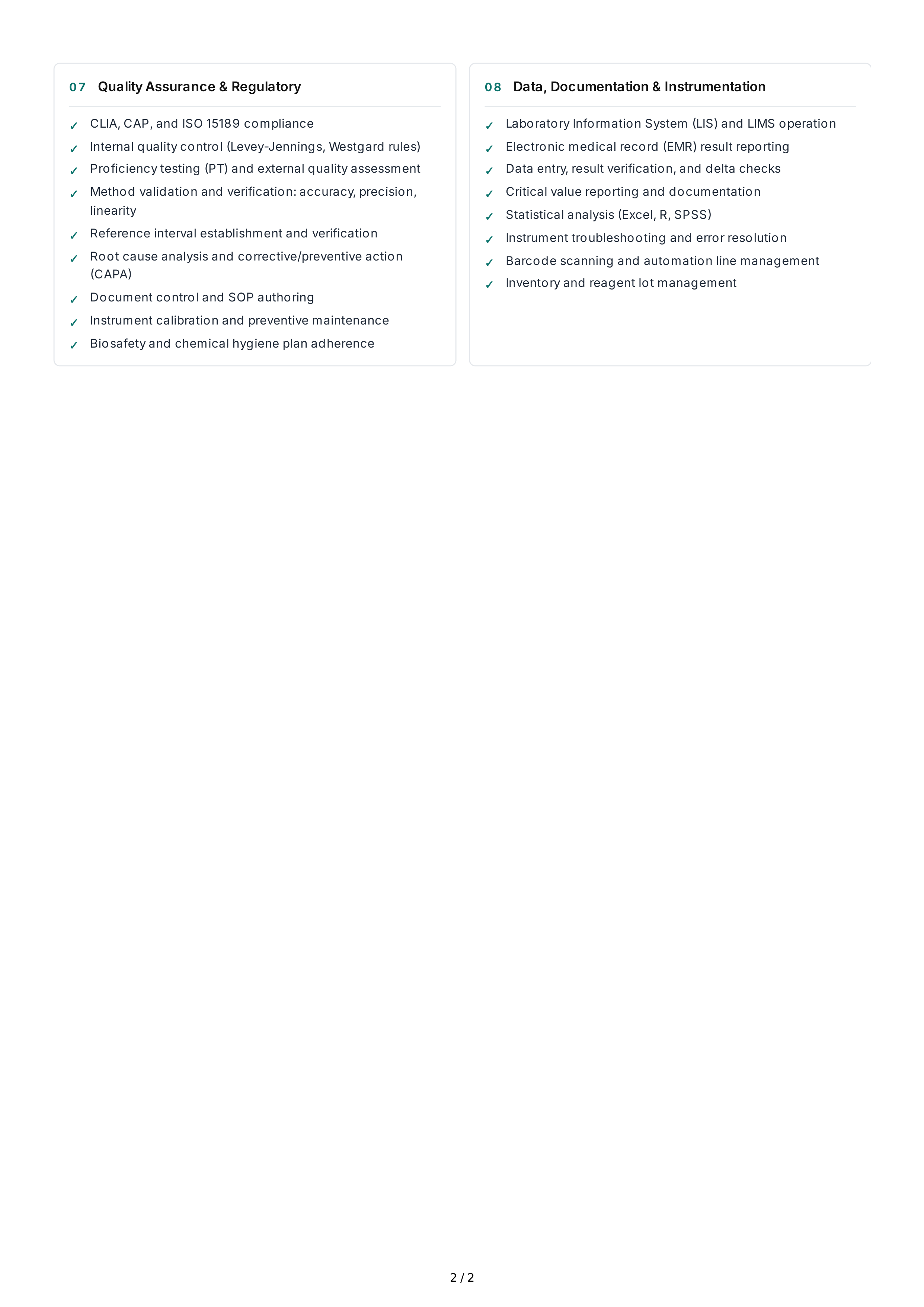Laboratory Testing Hard Skills — page 2
