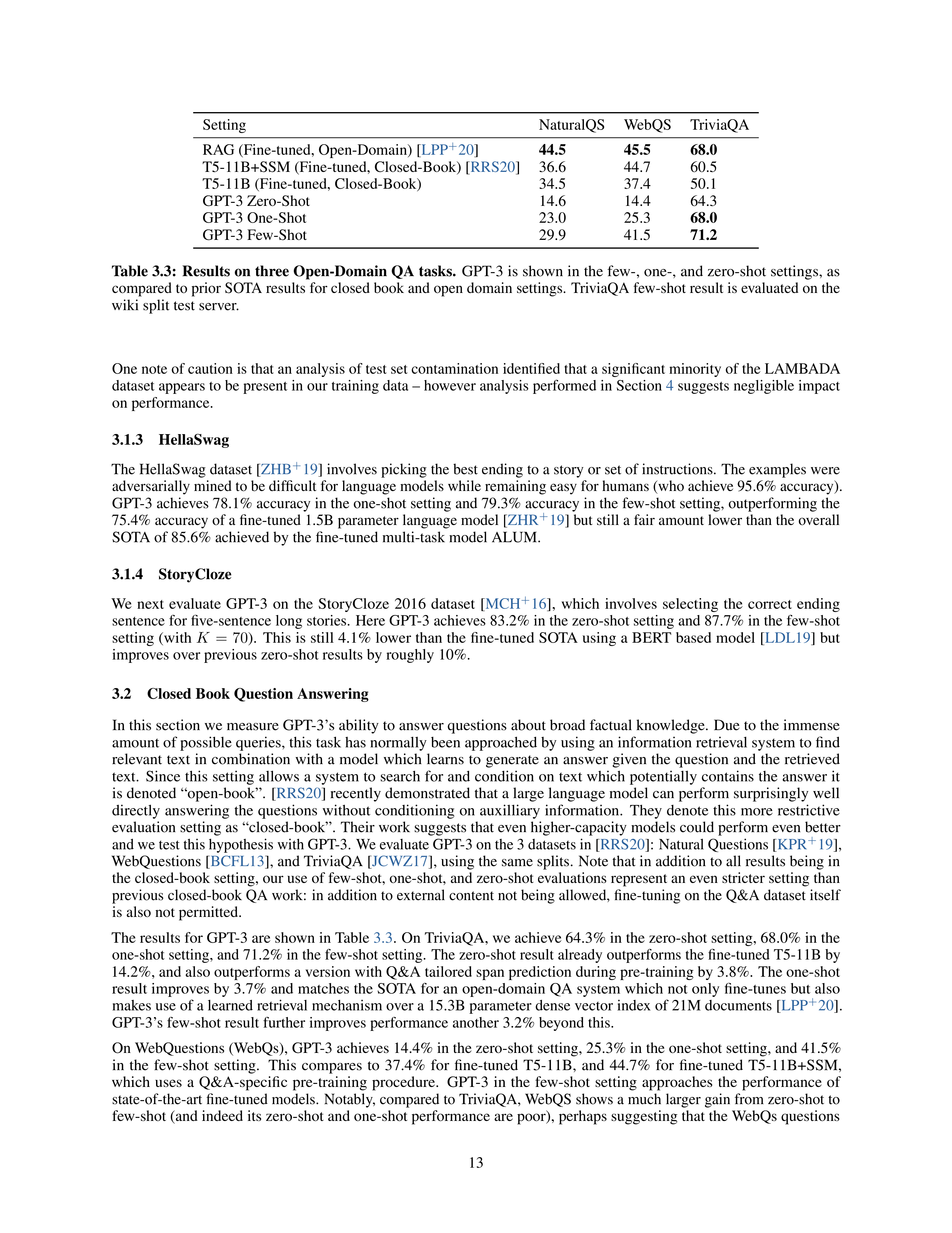 Language Models are Few-Shot Learners Research Paper by OpenAI — page 13