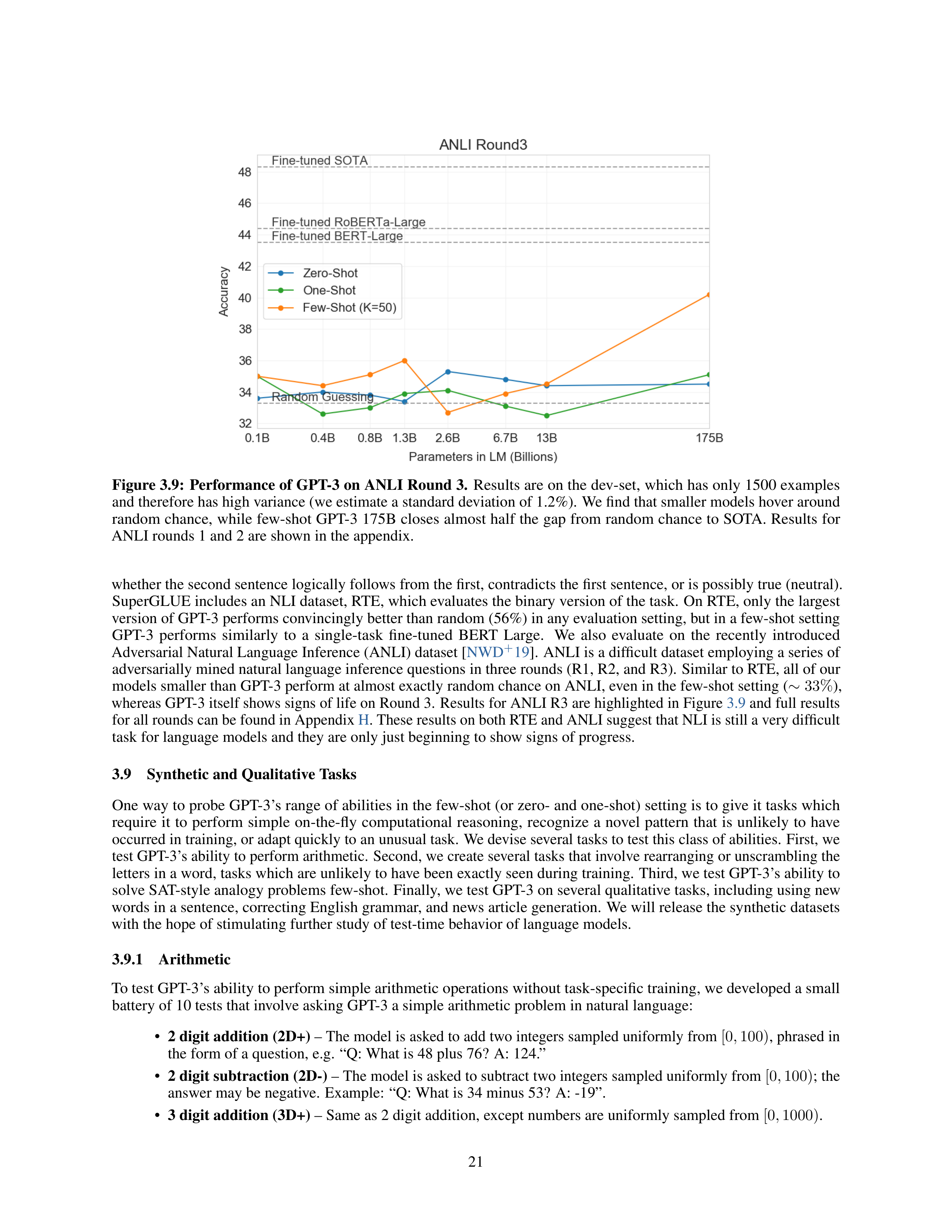 Language Models are Few-Shot Learners Research Paper by OpenAI — page 21