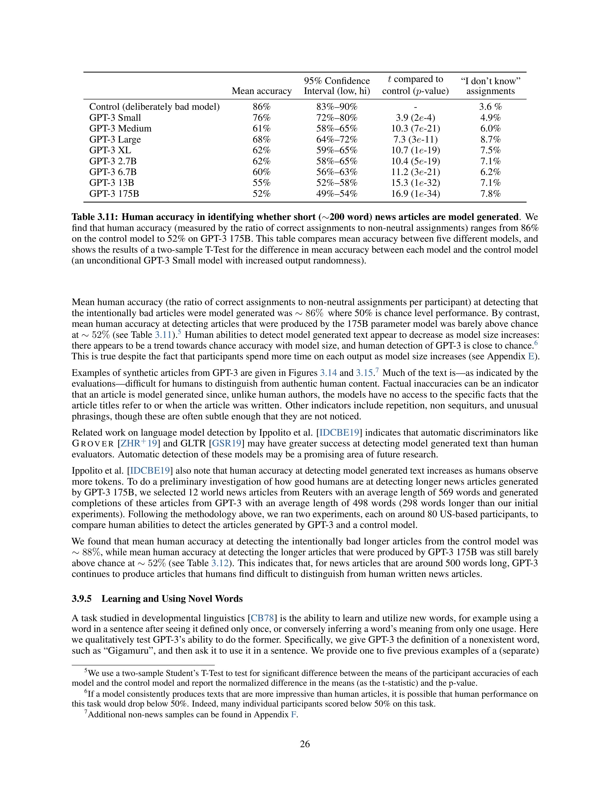 Language Models are Few-Shot Learners Research Paper by OpenAI — page 26