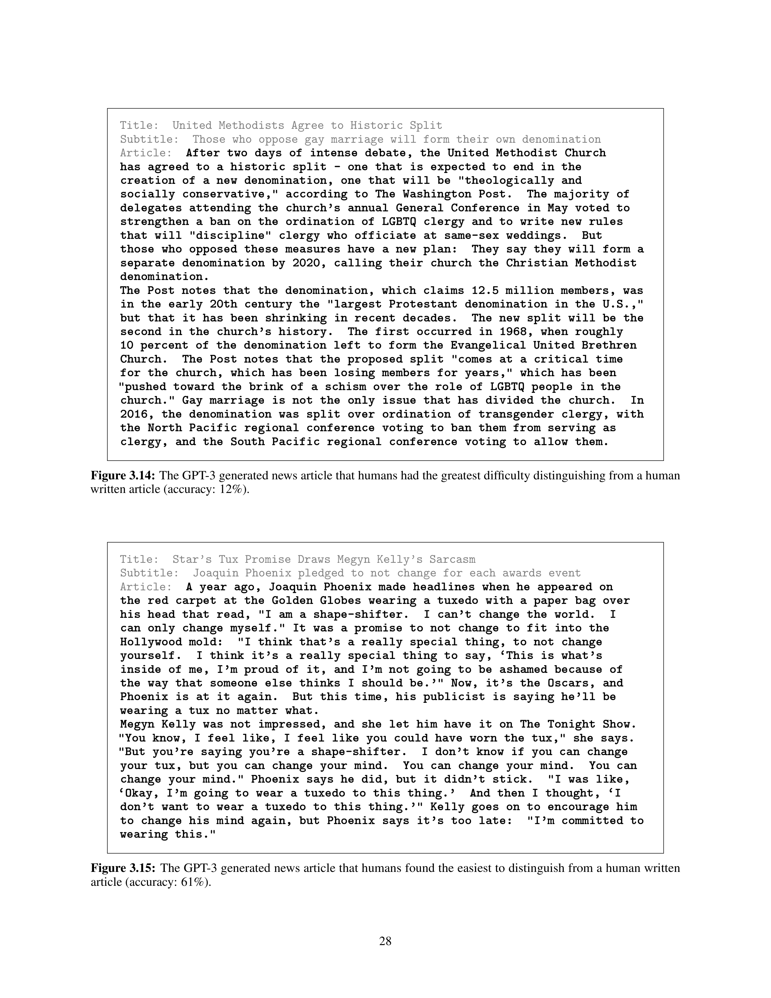 Language Models are Few-Shot Learners Research Paper by OpenAI — page 28