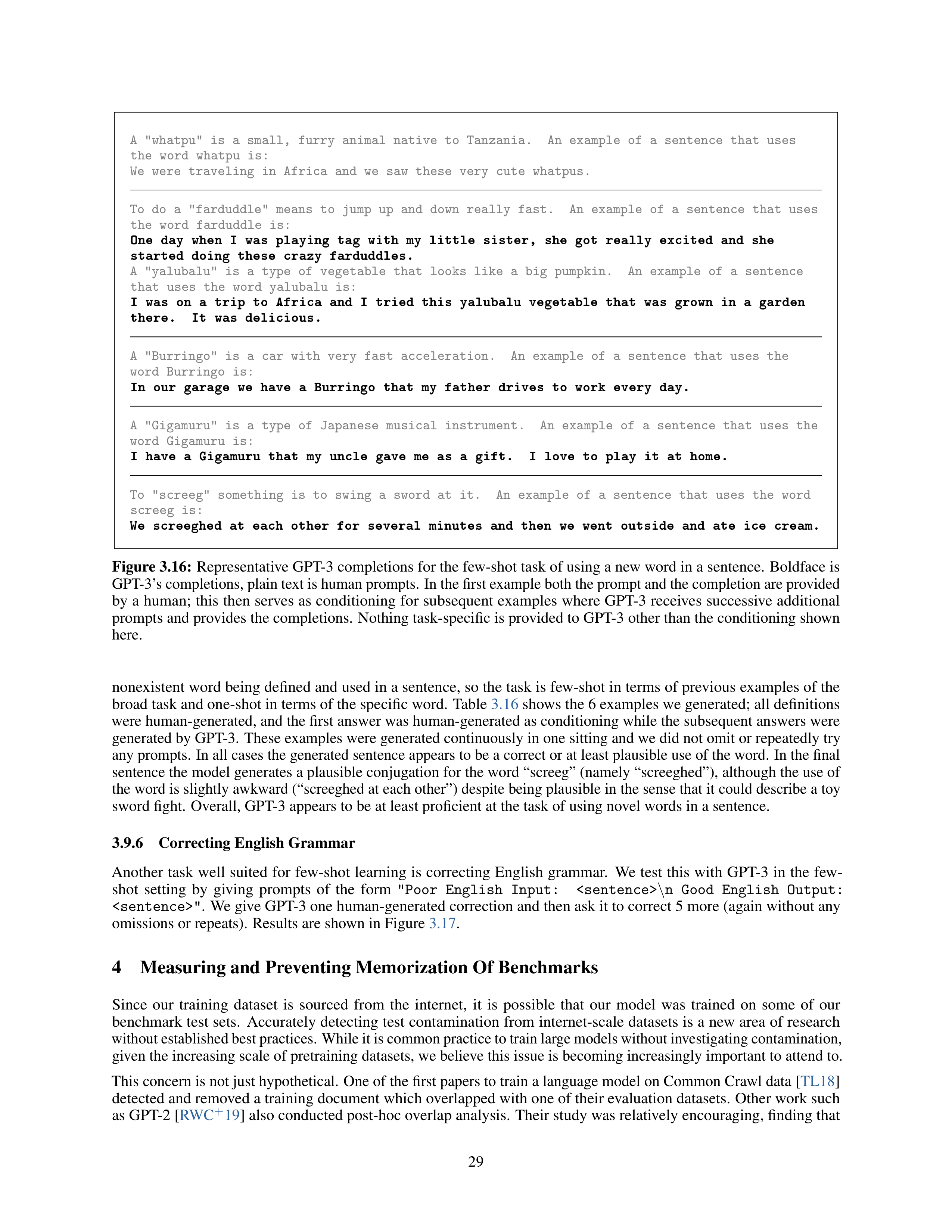 Language Models are Few-Shot Learners Research Paper by OpenAI — page 29